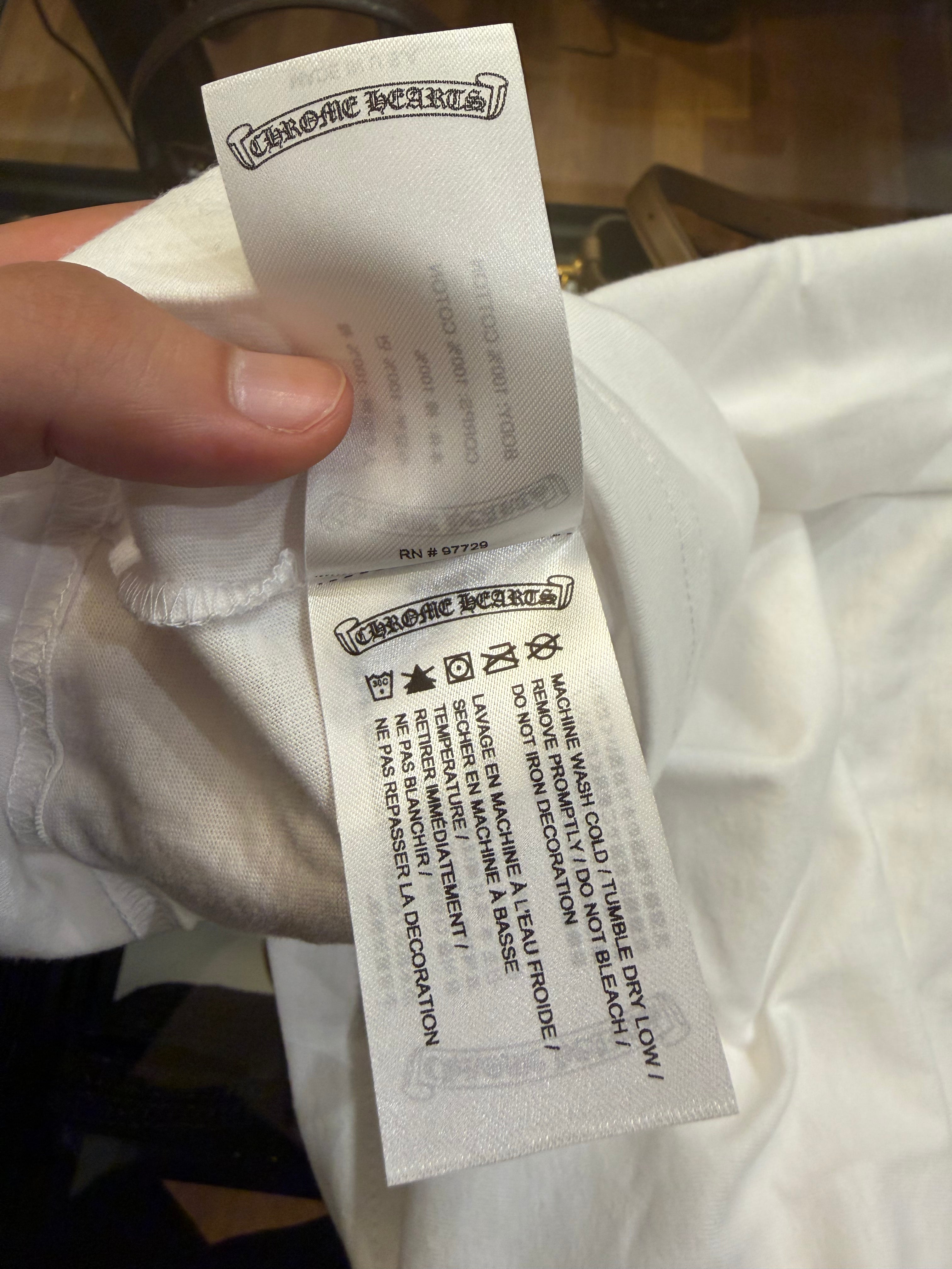 Chrome Hearts Horseshoe Logo Pocket Tee