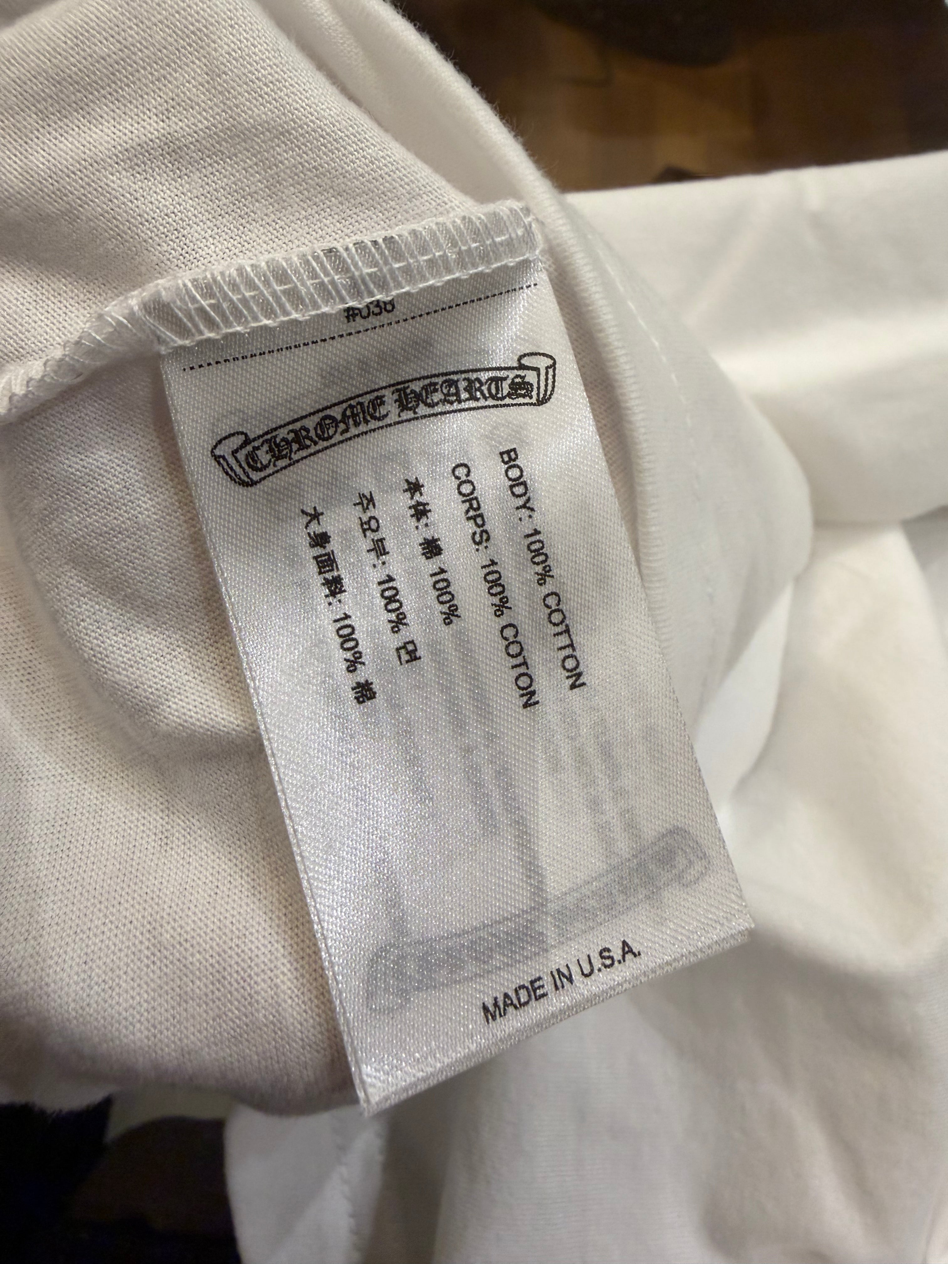 Chrome Hearts Horseshoe Logo Pocket Tee