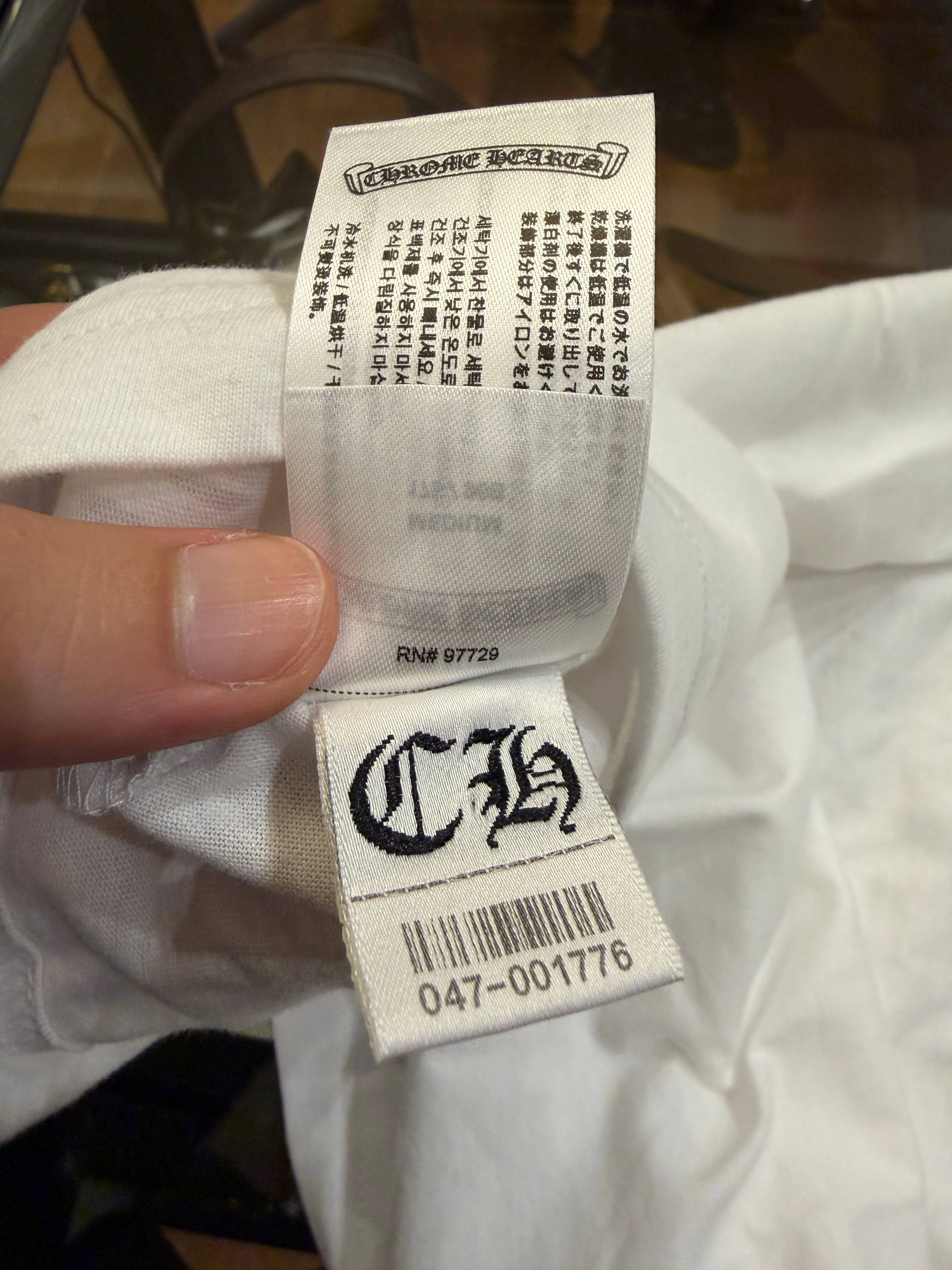 Chrome Hearts Horseshoe Logo Pocket Tee