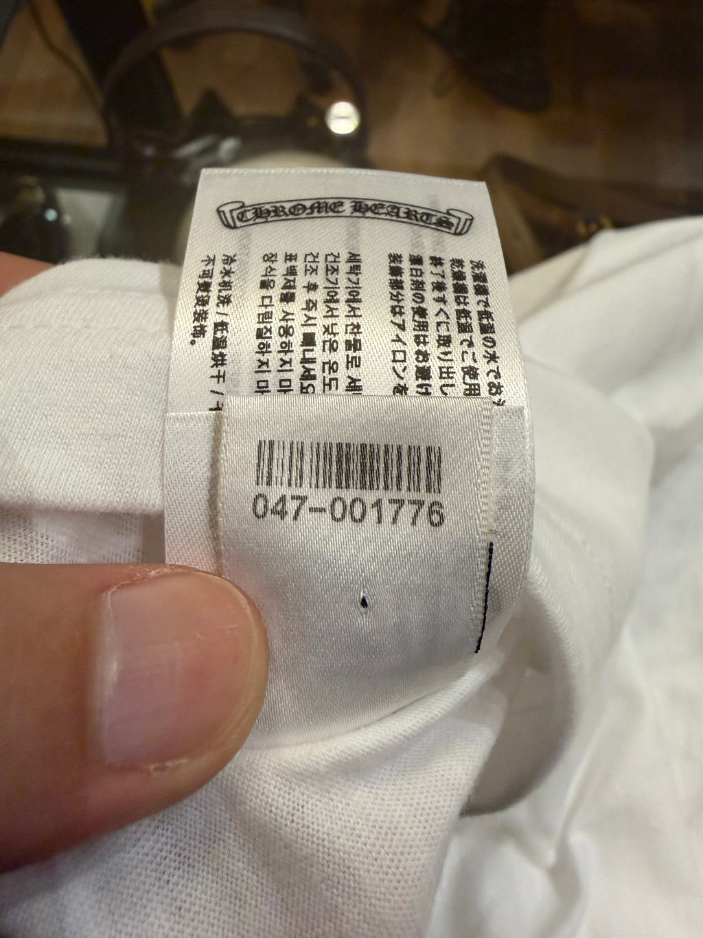 Chrome Hearts Horseshoe Logo Pocket Tee