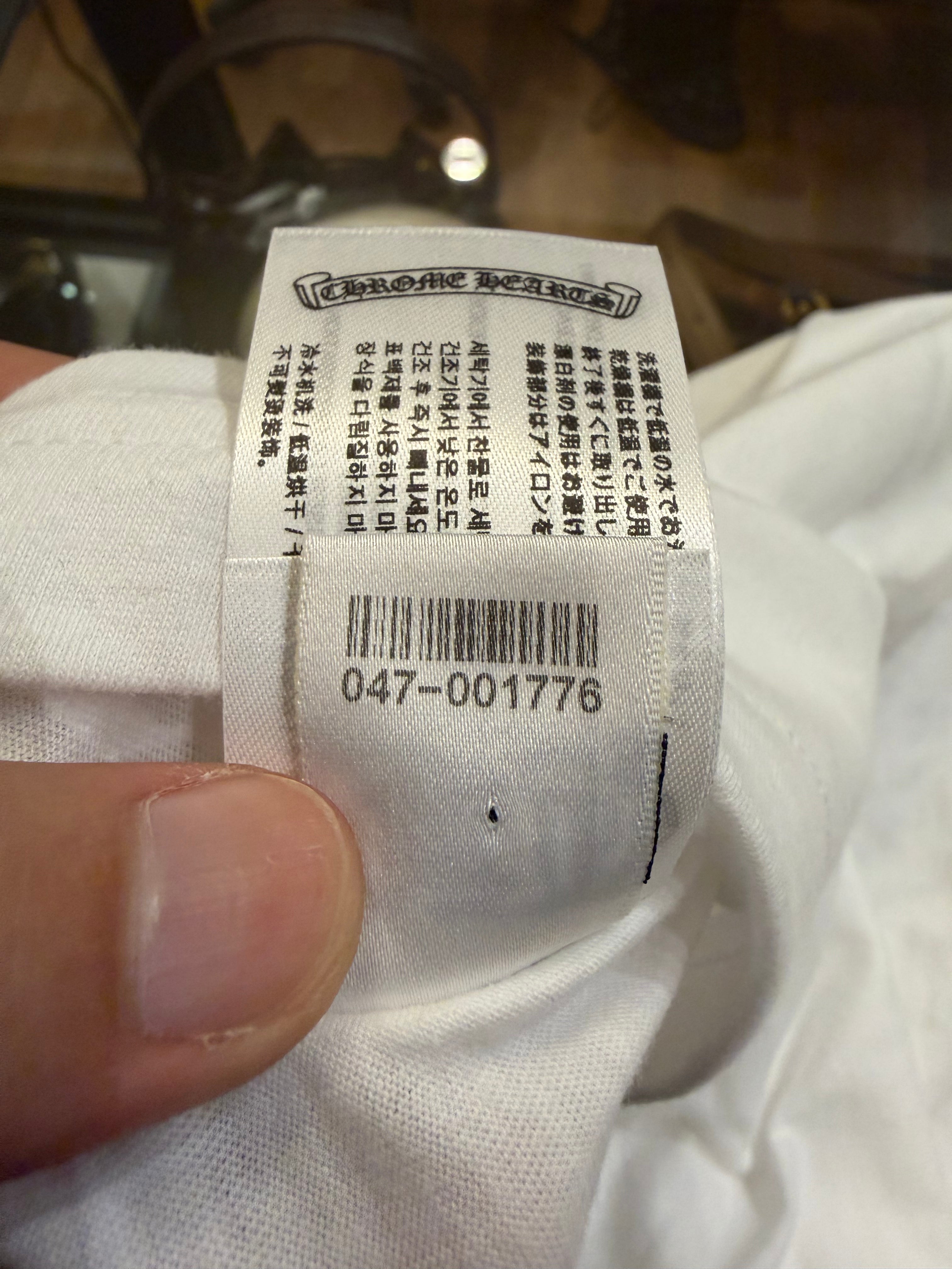 Chrome Hearts Horseshoe Logo Pocket Tee