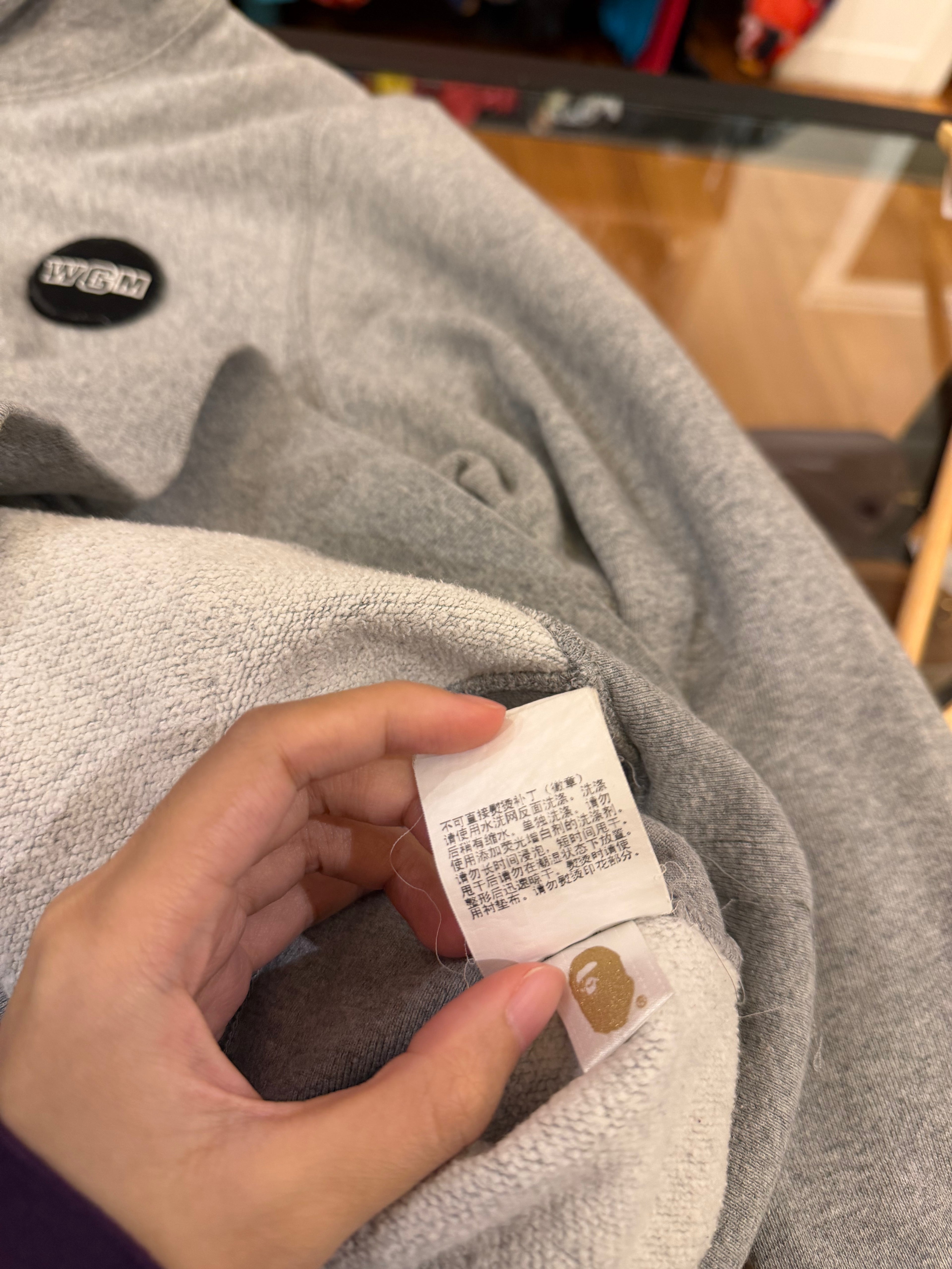 Bape Shark WGM Patch
Hoodie