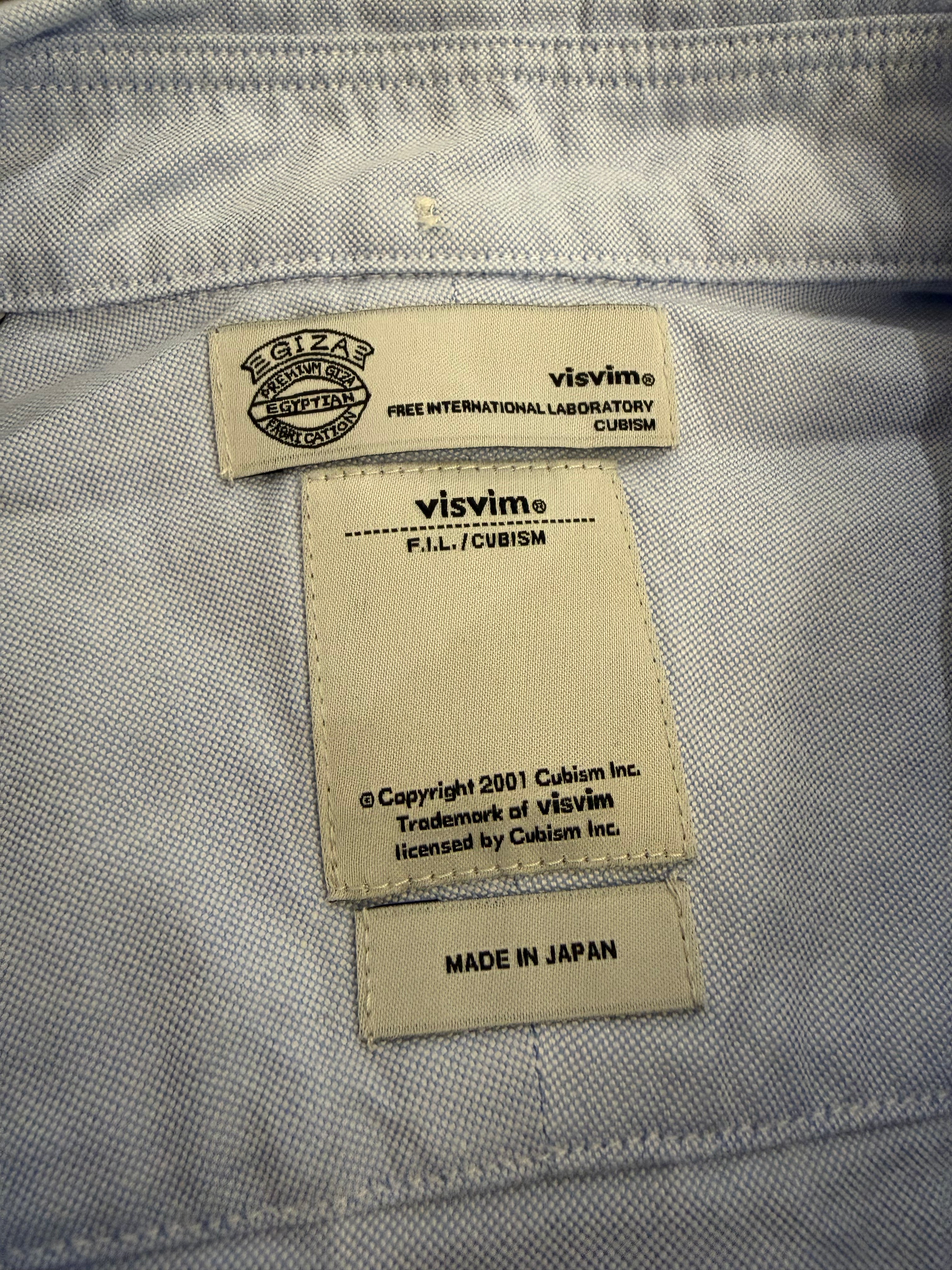 Visvim Albacore B.D. Elbow Patch Button Down Shirt