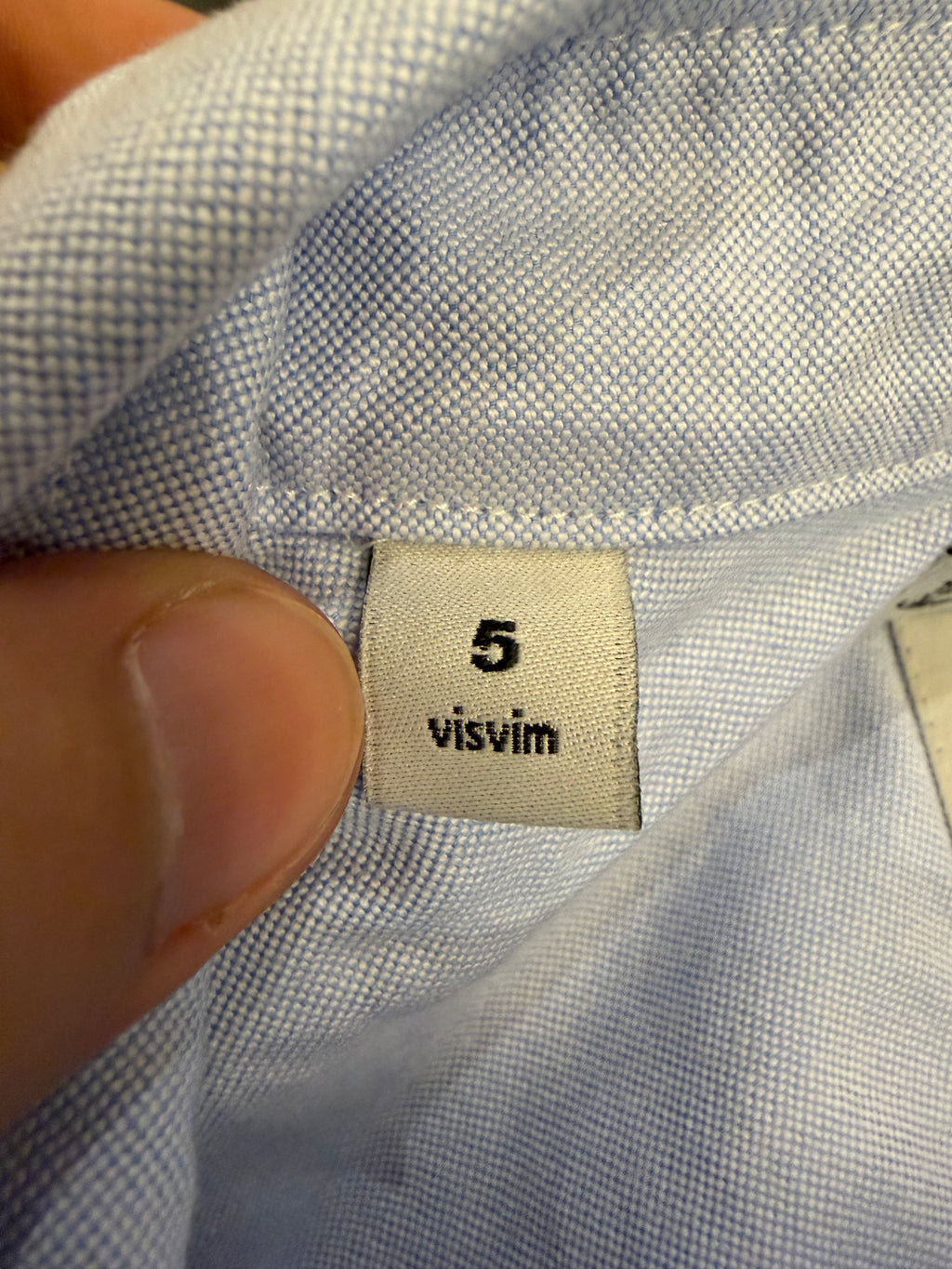 Visvim Albacore B.D. Elbow Patch Button Down Shirt