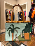 Loewe x Ken Price Easter Island Bamboo Canvas Tote Bag
