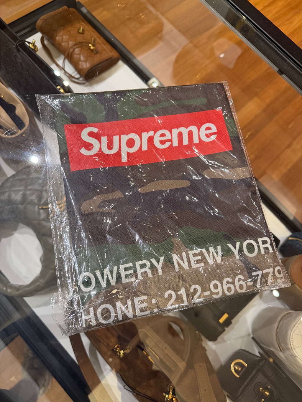 Supreme FW25 Camo Laundry Bag