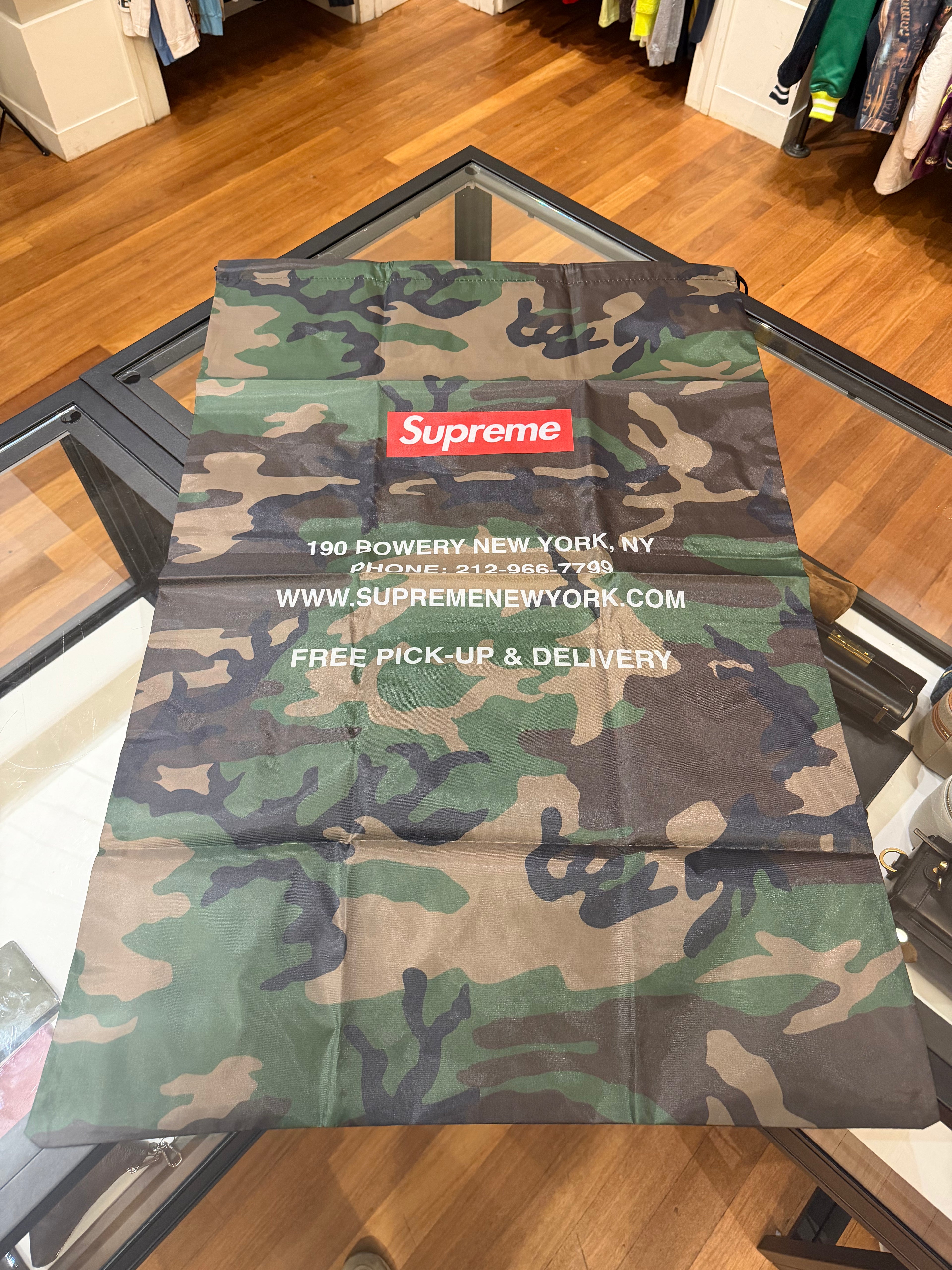 Supreme FW25 Camo Laundry Bag