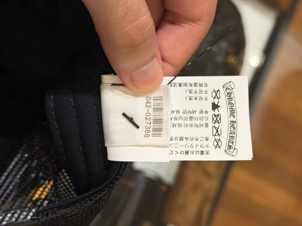 Chrome Hearts Fuck Leather Patch Trucker Hat