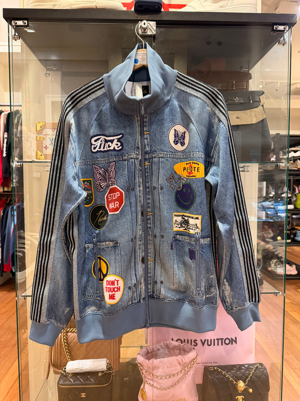 Needles x Midnight Studios SS25 Track Jacket - Blue