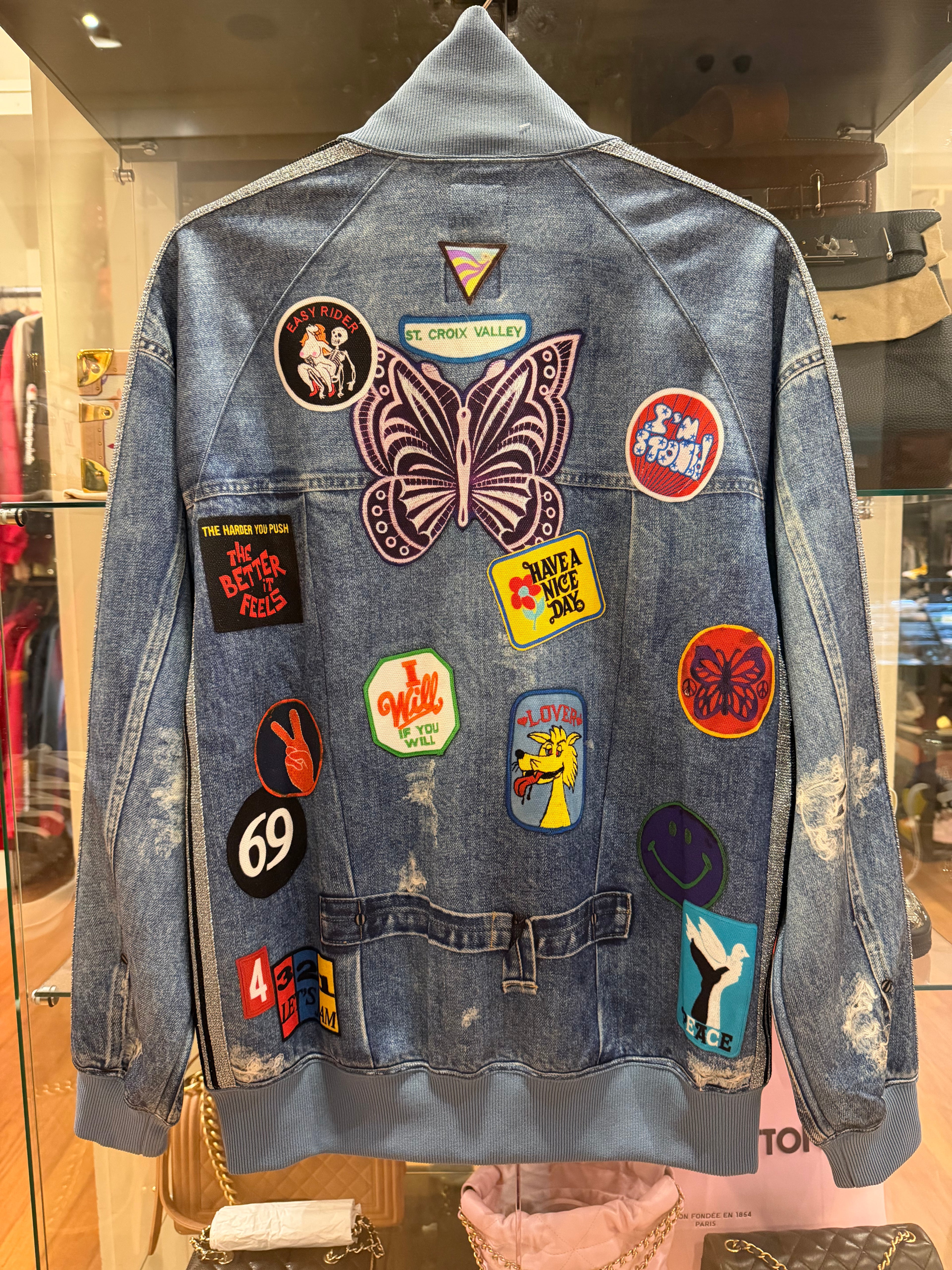Needles x Midnight Studios SS25 Track Jacket - Blue