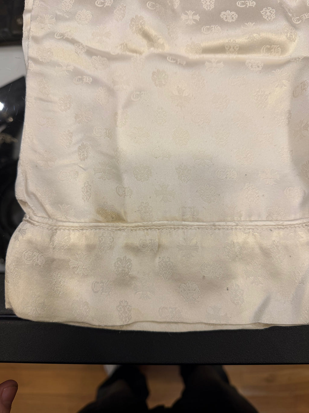 Chrome Hearts Silk Monogram Pajamas