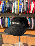 Supreme SS22 Crushed Velvet Camp Cap