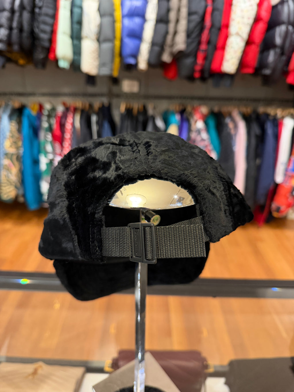 Supreme SS22 Crushed Velvet Camp Cap
