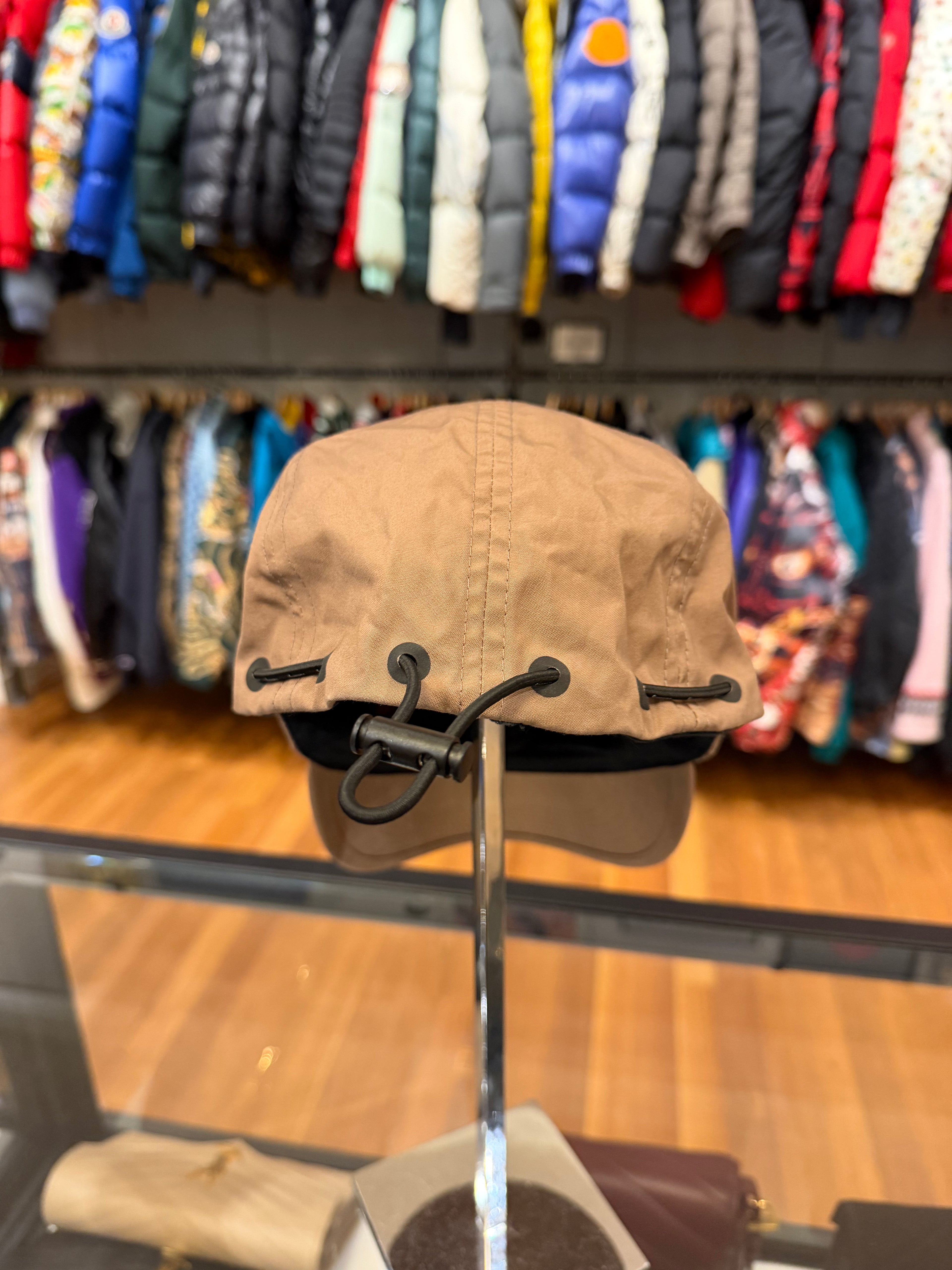 Supreme FW21 Shockcord Camp Cap - Tan