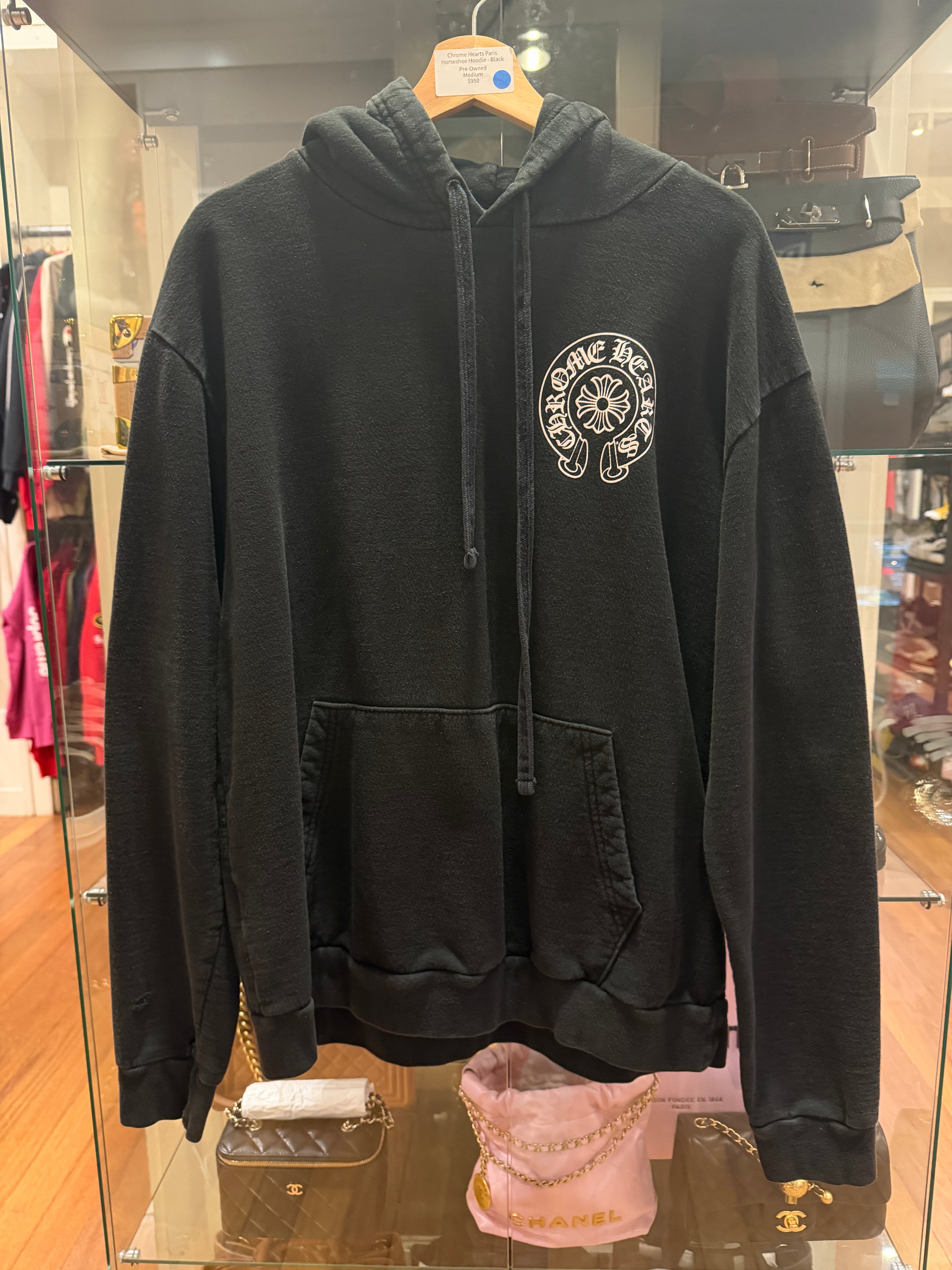 Chrome Hearts Paris Excl. Horseshoe Hoodie