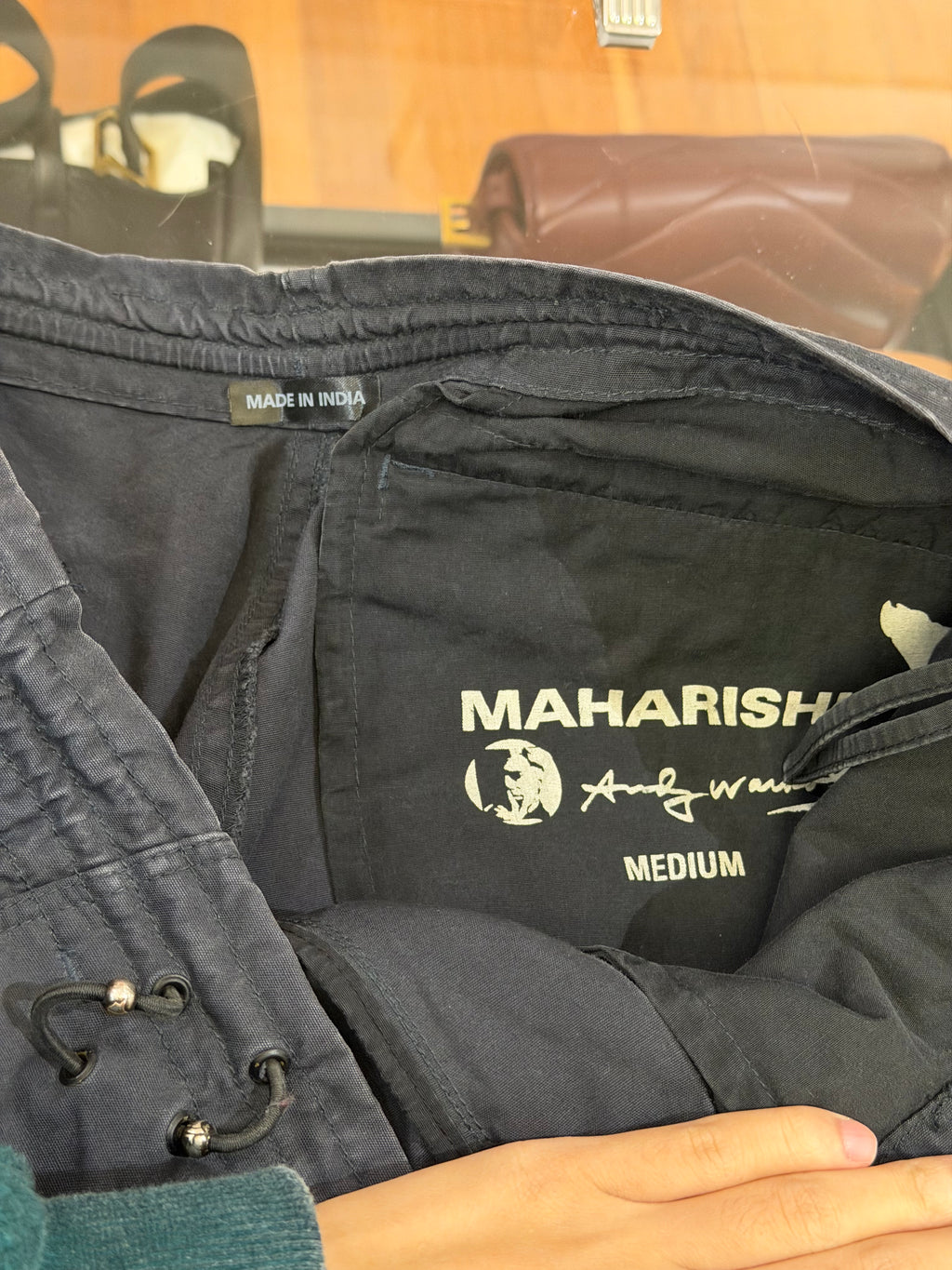 Maharishi Flower Trousers -
Grey