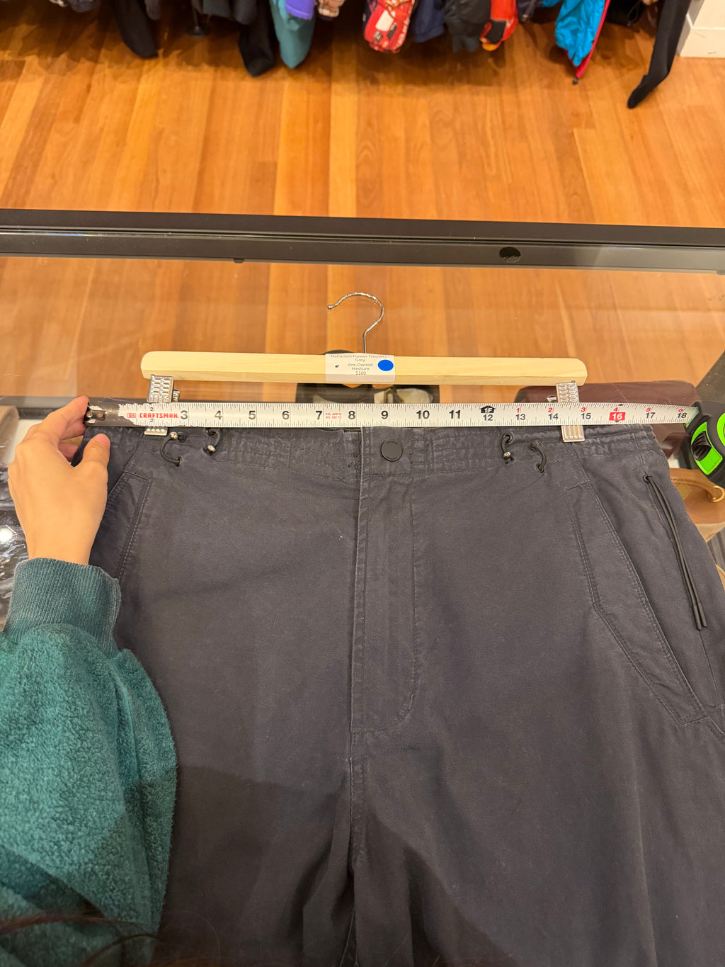 Maharishi Flower Trousers -
Grey