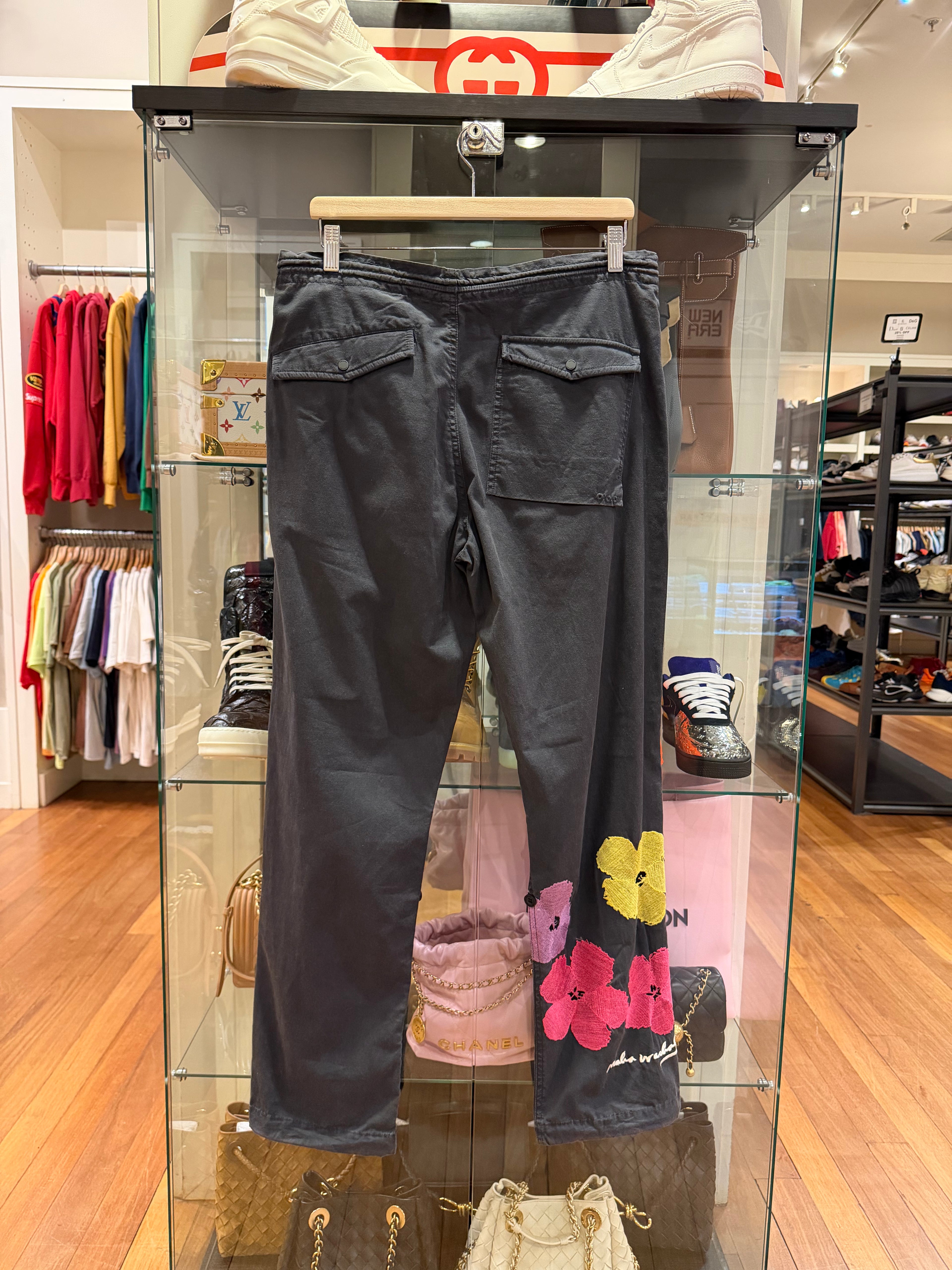 Maharishi Flower Trousers -
Grey