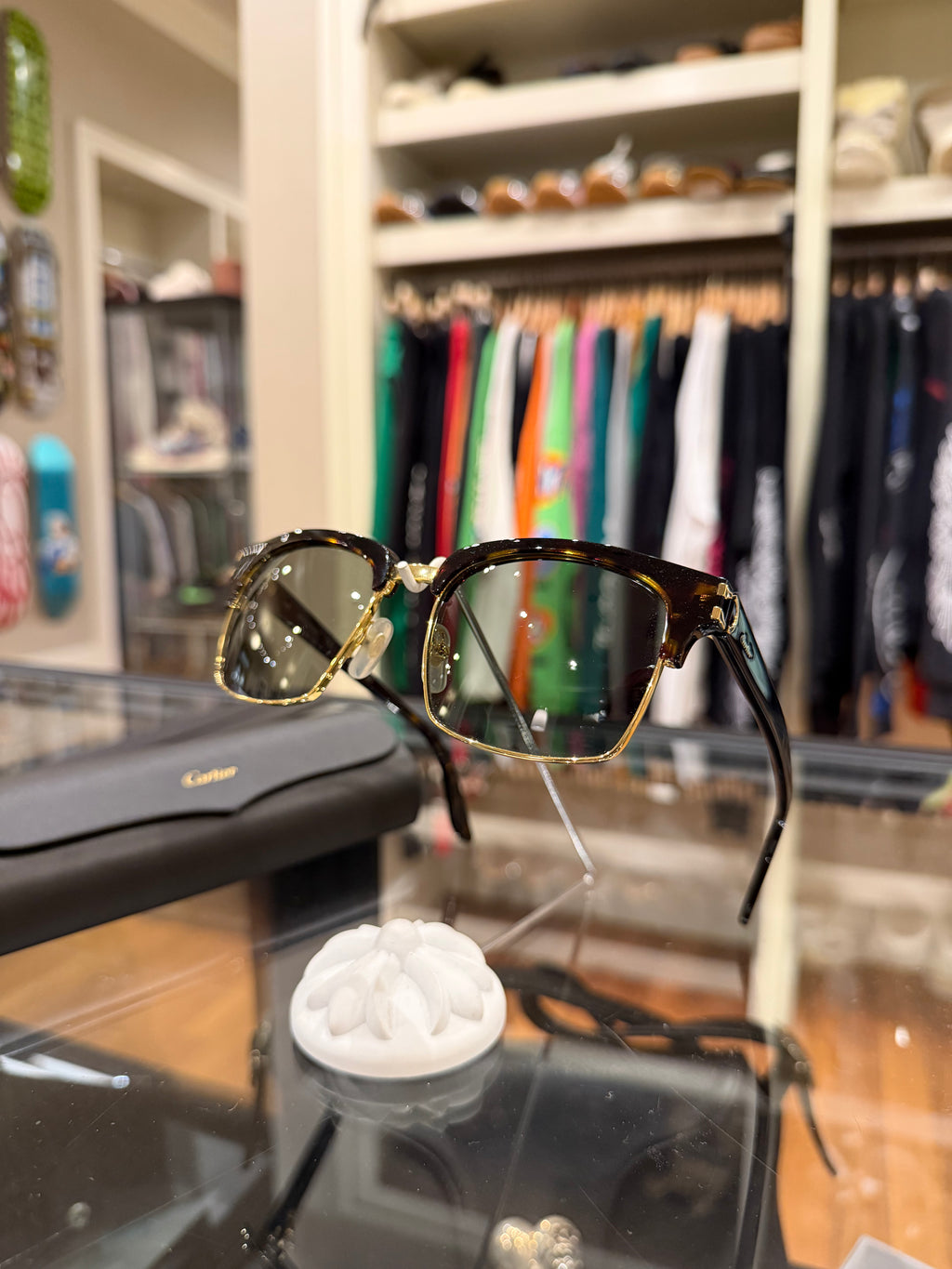 Cartier C Decor Square Sunglasses - CT0132S
