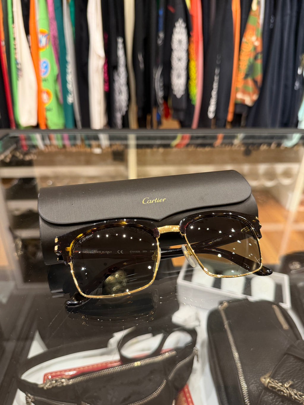 Cartier C Decor Square Sunglasses - CT0132S