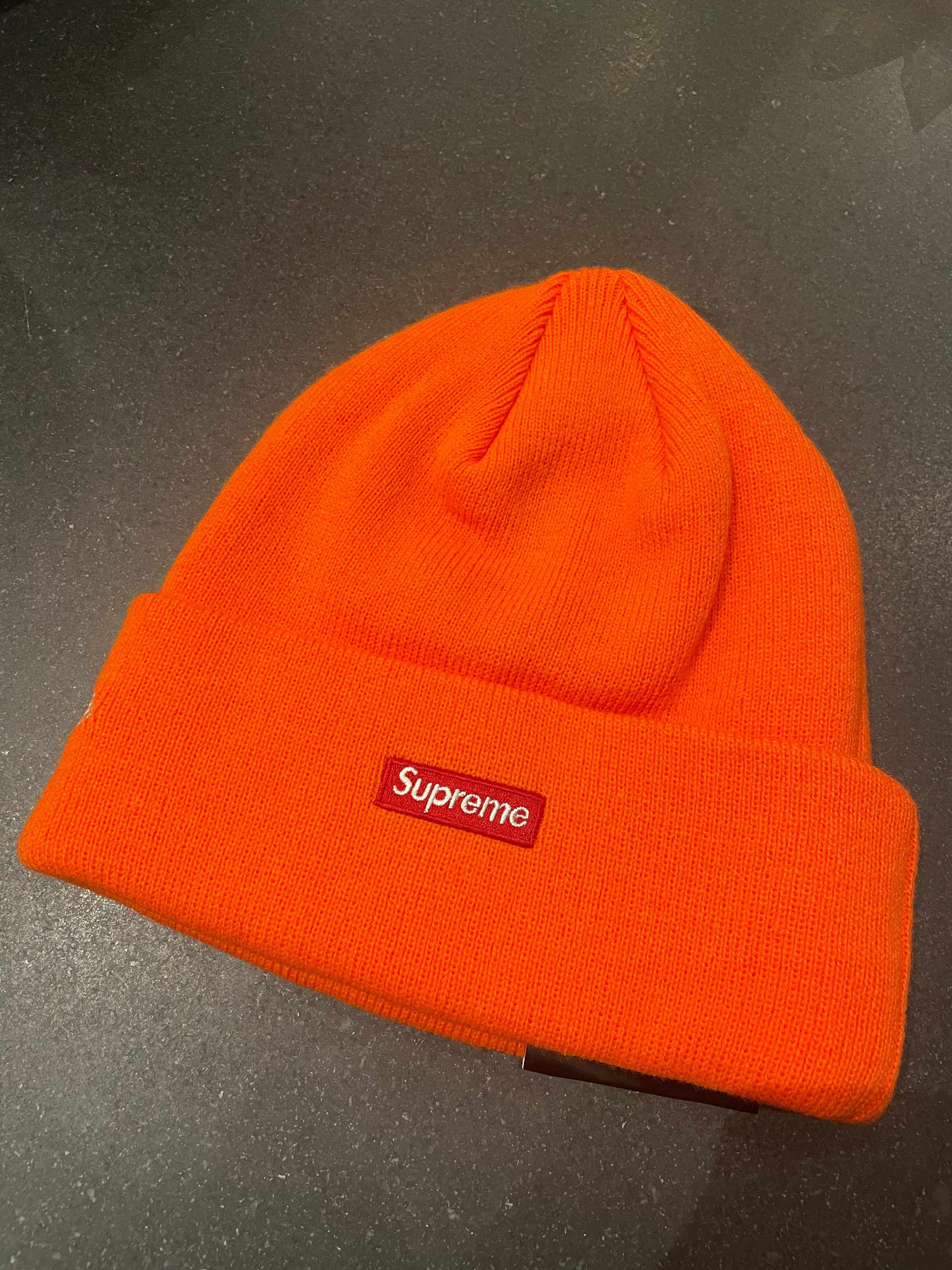 Supreme x New Era FW24 S Logo Beanie- Orange