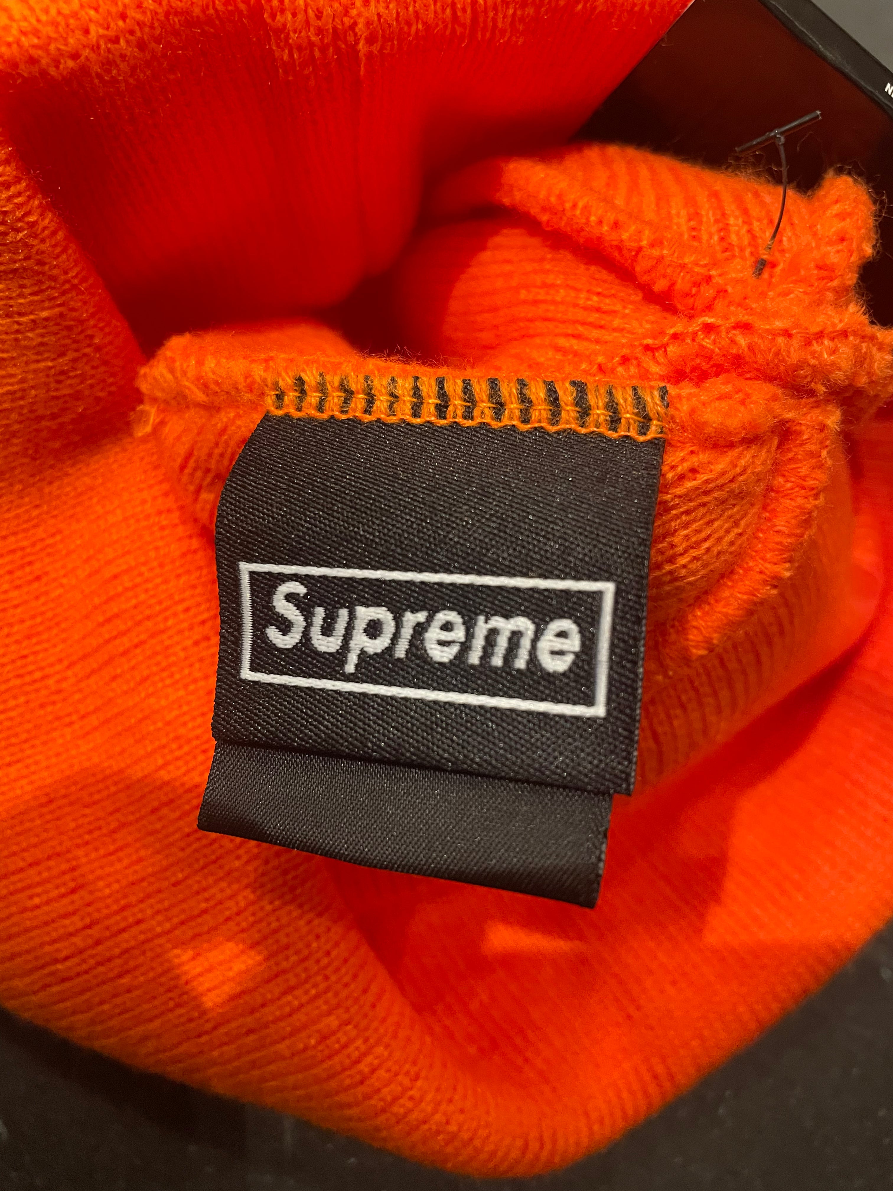 Supreme x New Era FW24 S Logo Beanie- Orange