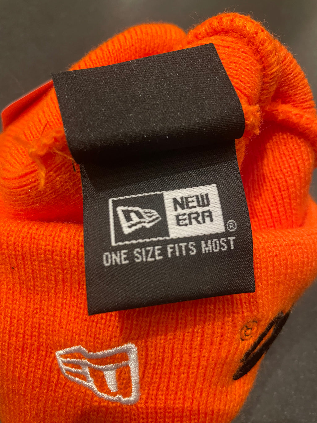 Supreme x New Era Script Beanie - Orange