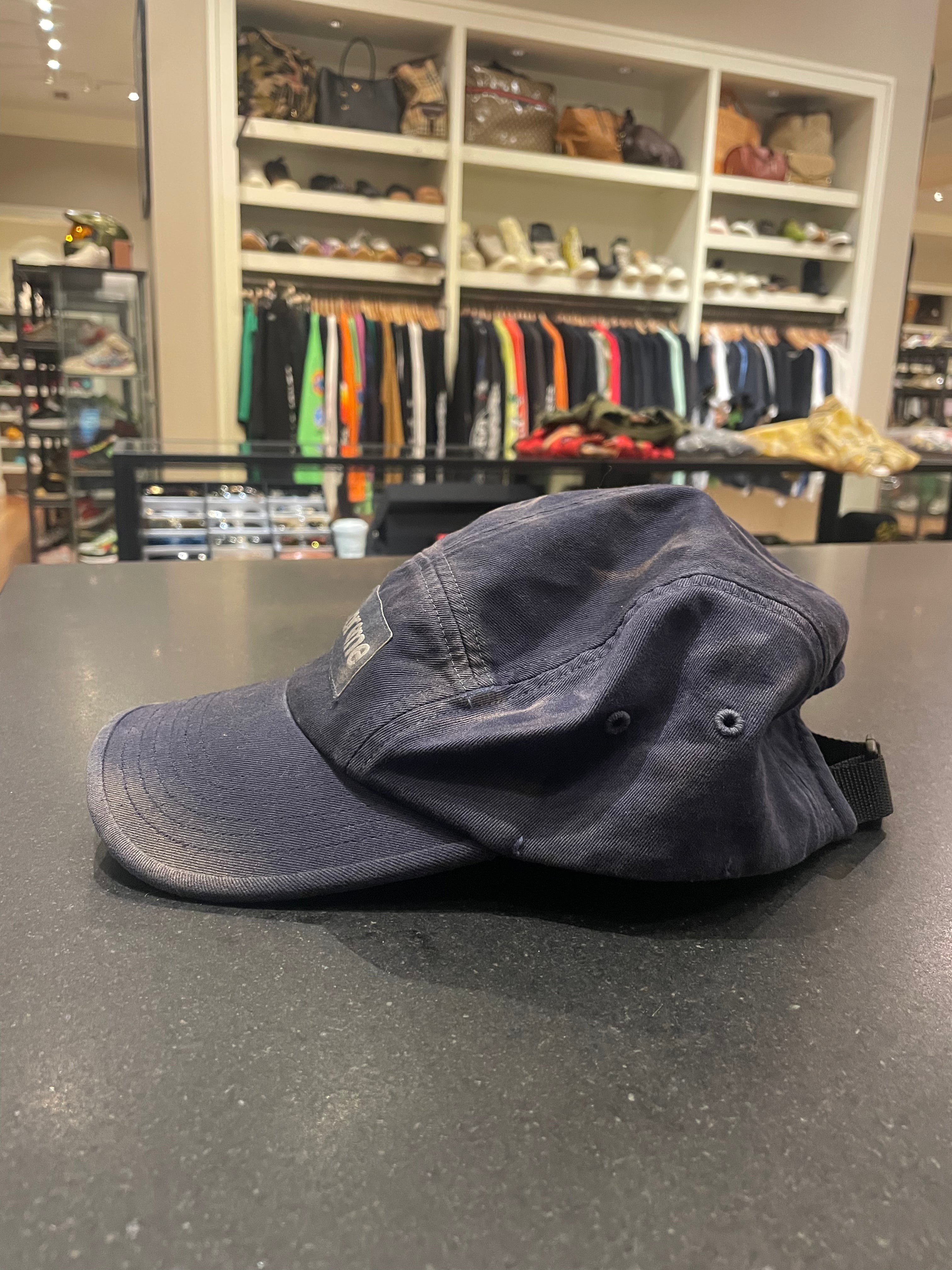 Supreme FW25 Over-dyed Camp Cap - Navy