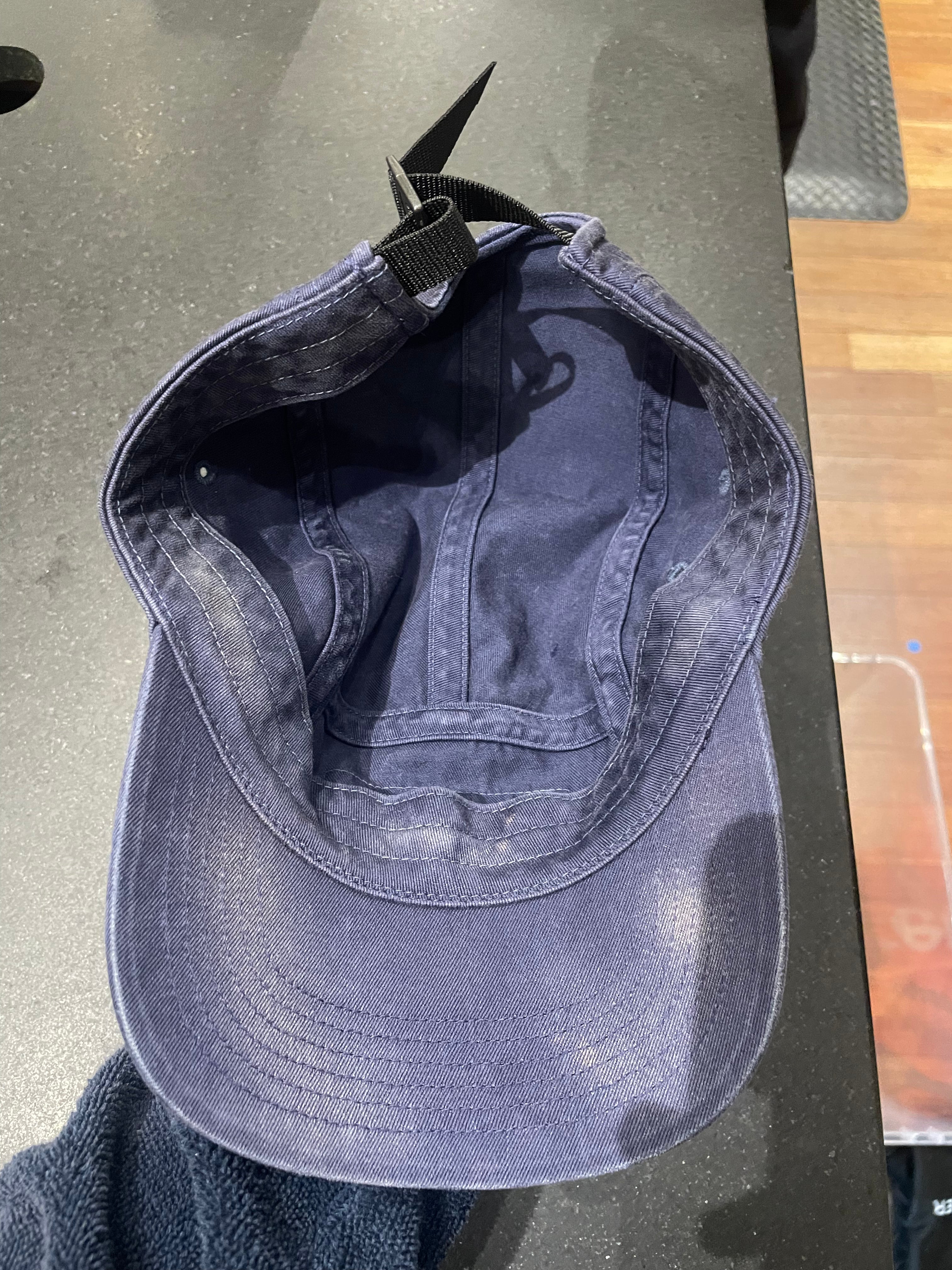 Supreme FW25 Over-dyed Camp Cap - Navy
