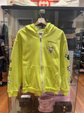 Chrome Hearts x Mattyboy ‘Link’ Thermal Zip Up Hoodie - Neon