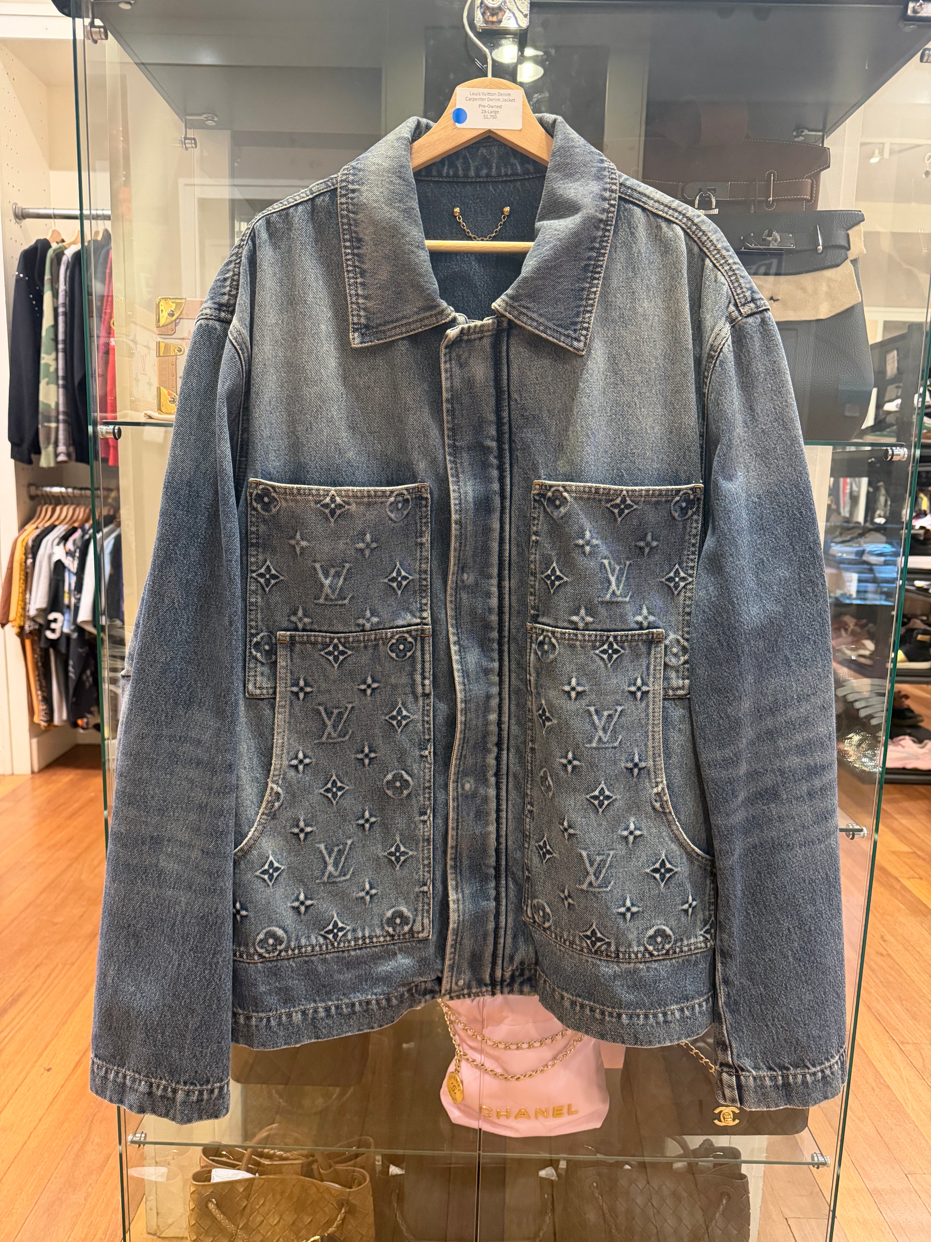 Louis Vuitton Denim Carpenter Jacket