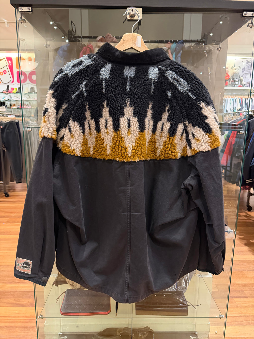 Kapital Chino Boa Fleece Anorak