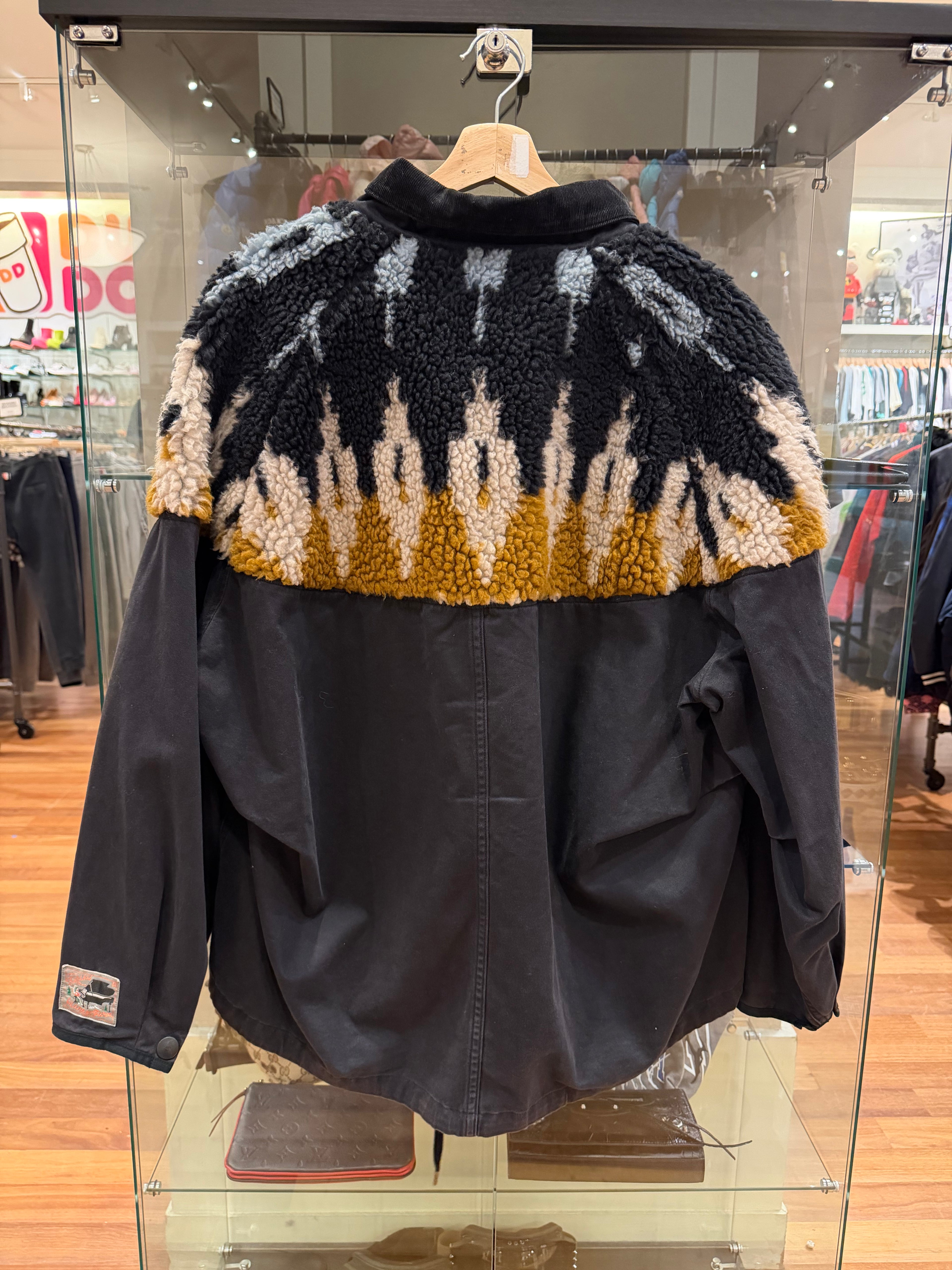 Kapital Chino Boa Fleece Anorak