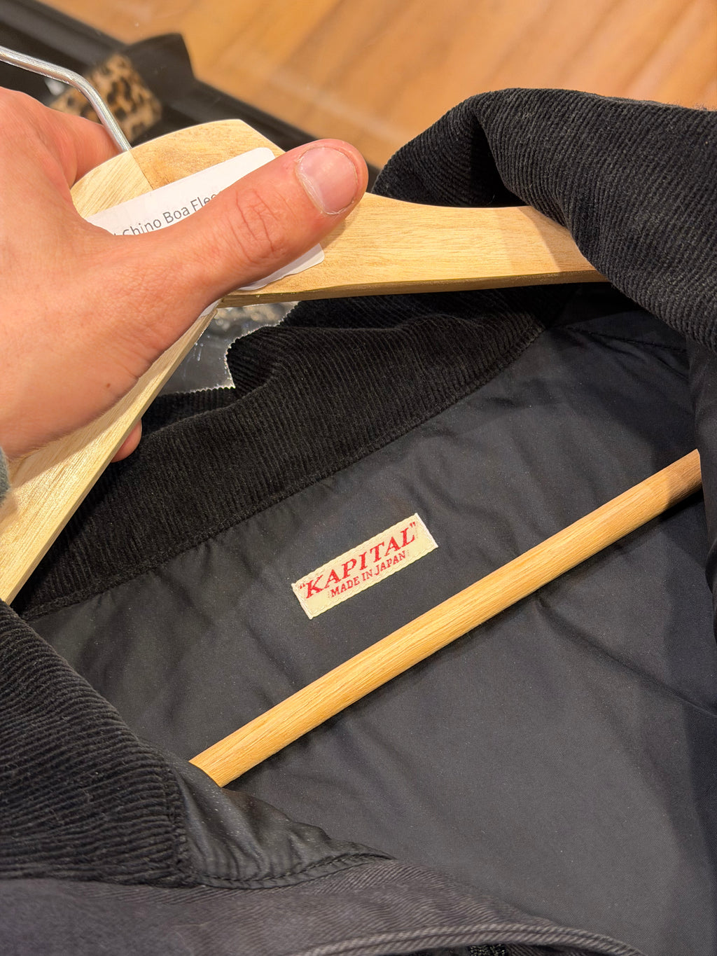 Kapital Chino Boa Fleece Anorak