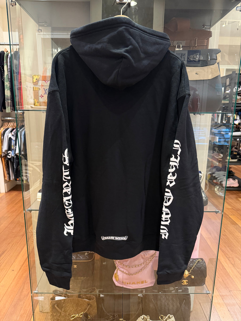 Chrome Hearts Thermal Vertical Logo Zip Up