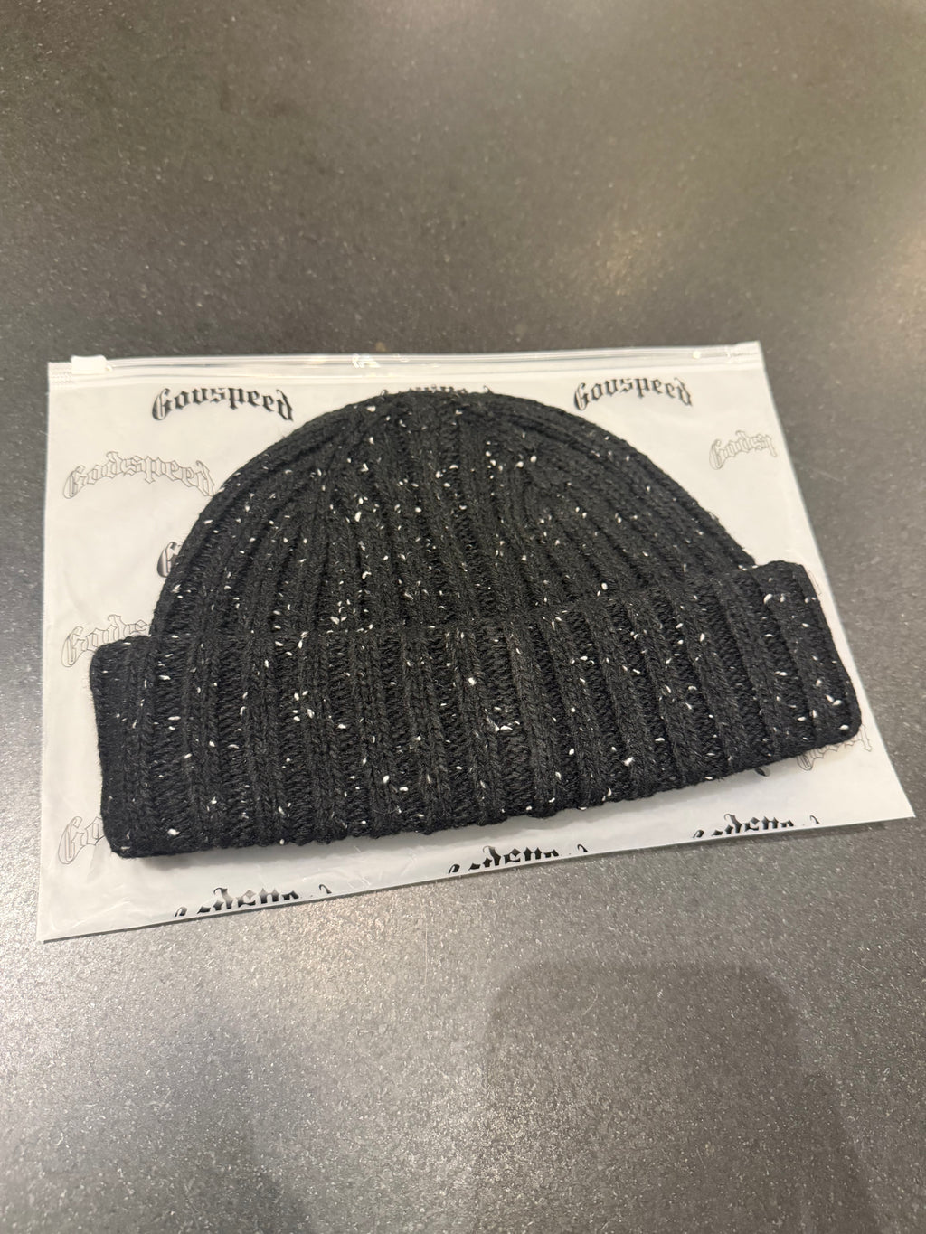 GodSpeed OG Logo Knit Beanie - Oreo