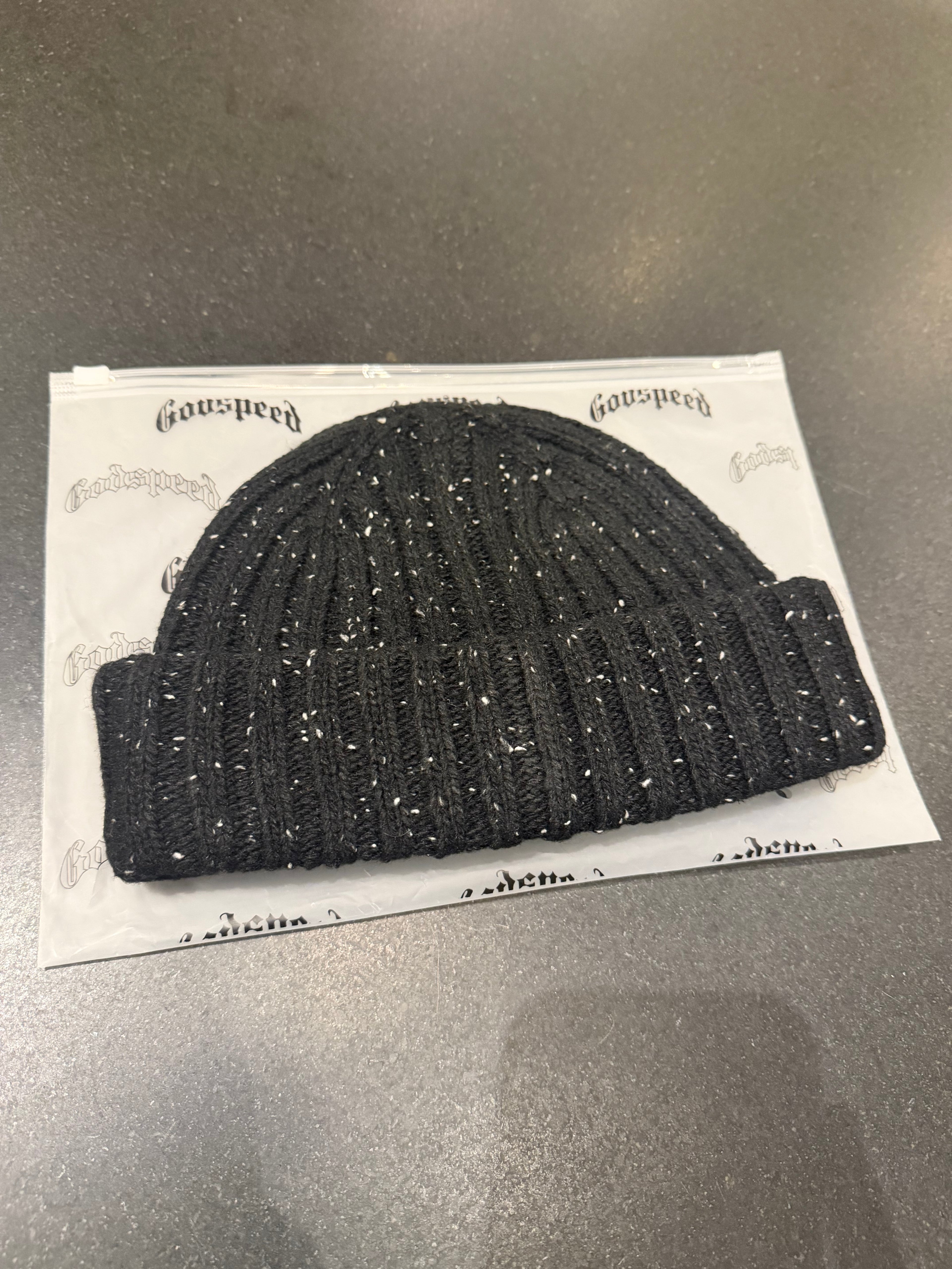 GodSpeed OG Logo Knit Beanie - Oreo