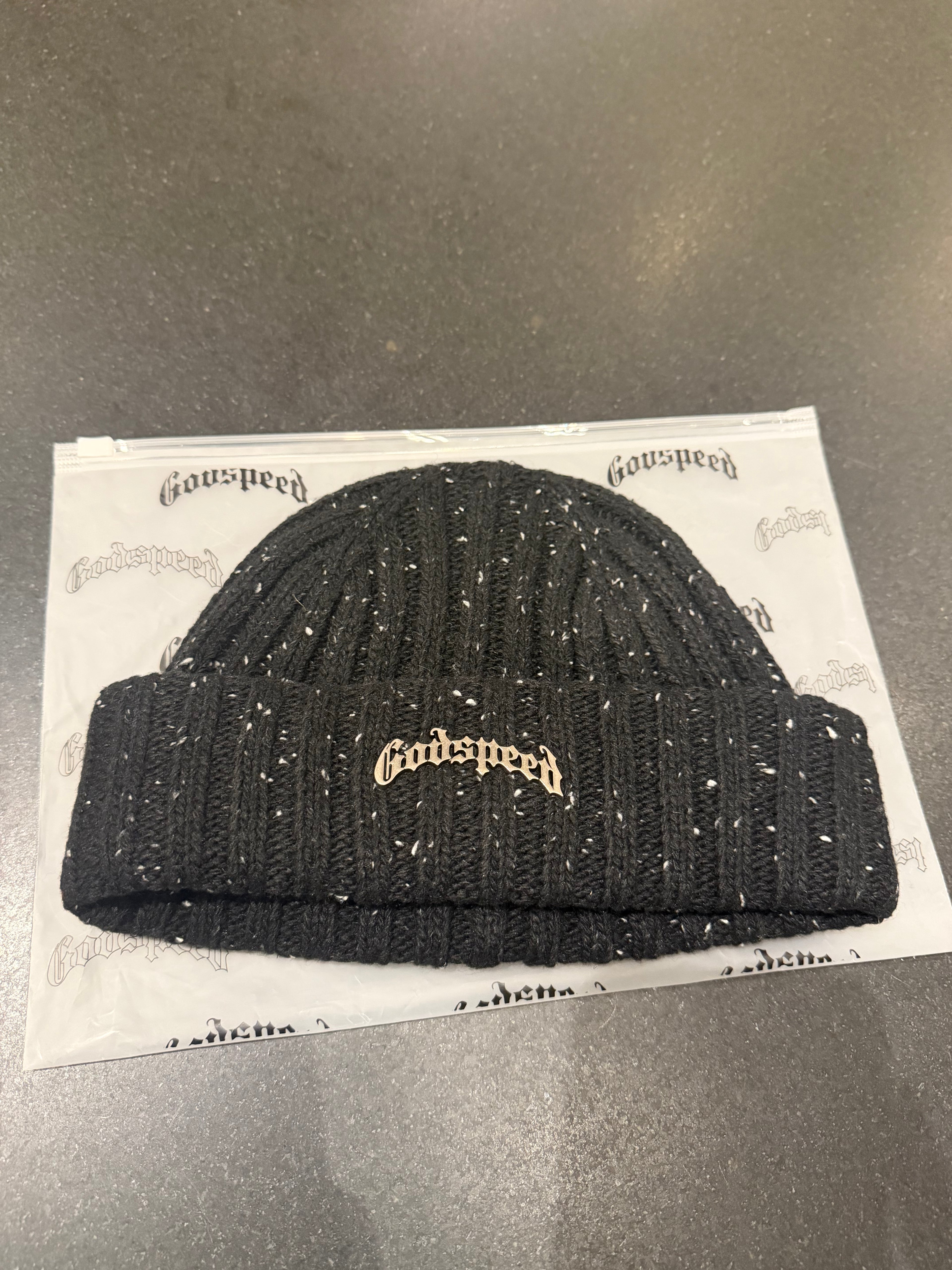 GodSpeed OG Logo Knit Beanie - Oreo