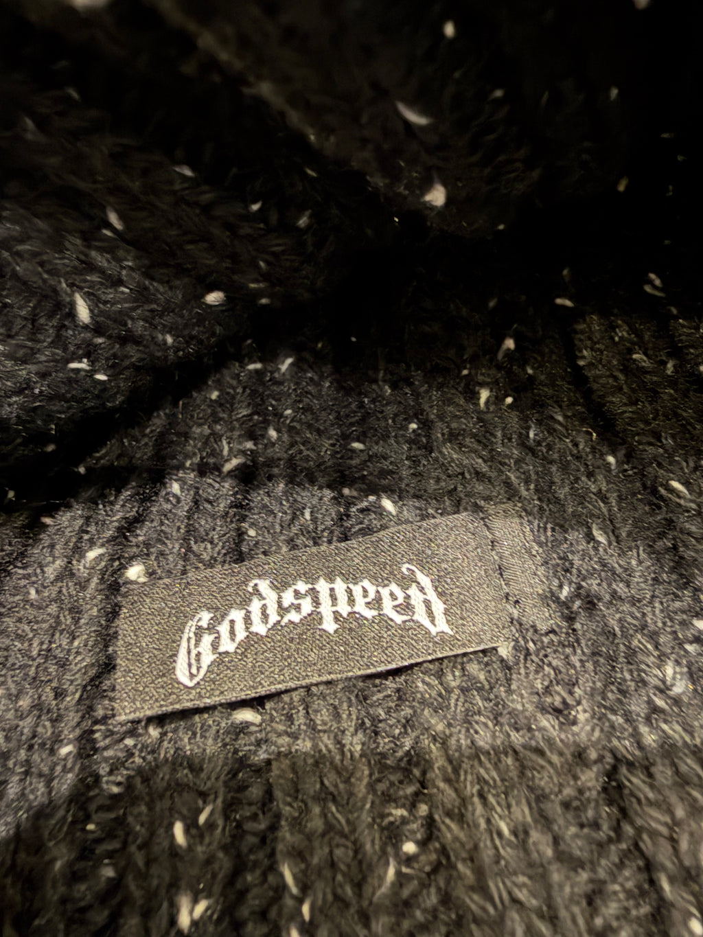 GodSpeed OG Logo Knit Beanie - Oreo