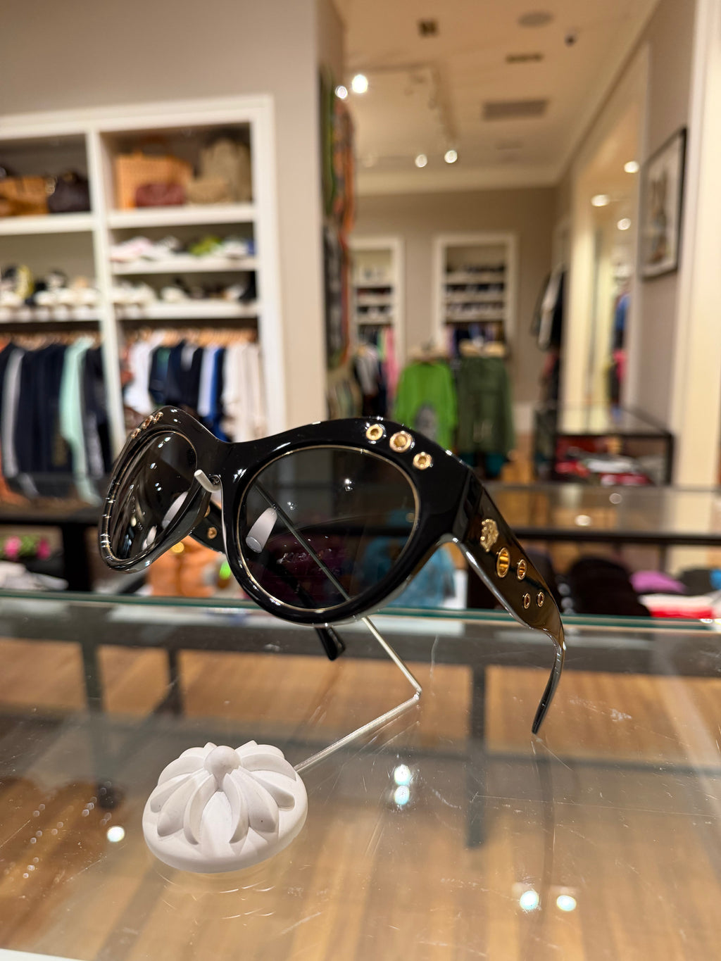 Versace Sunglasses - Black/Gold