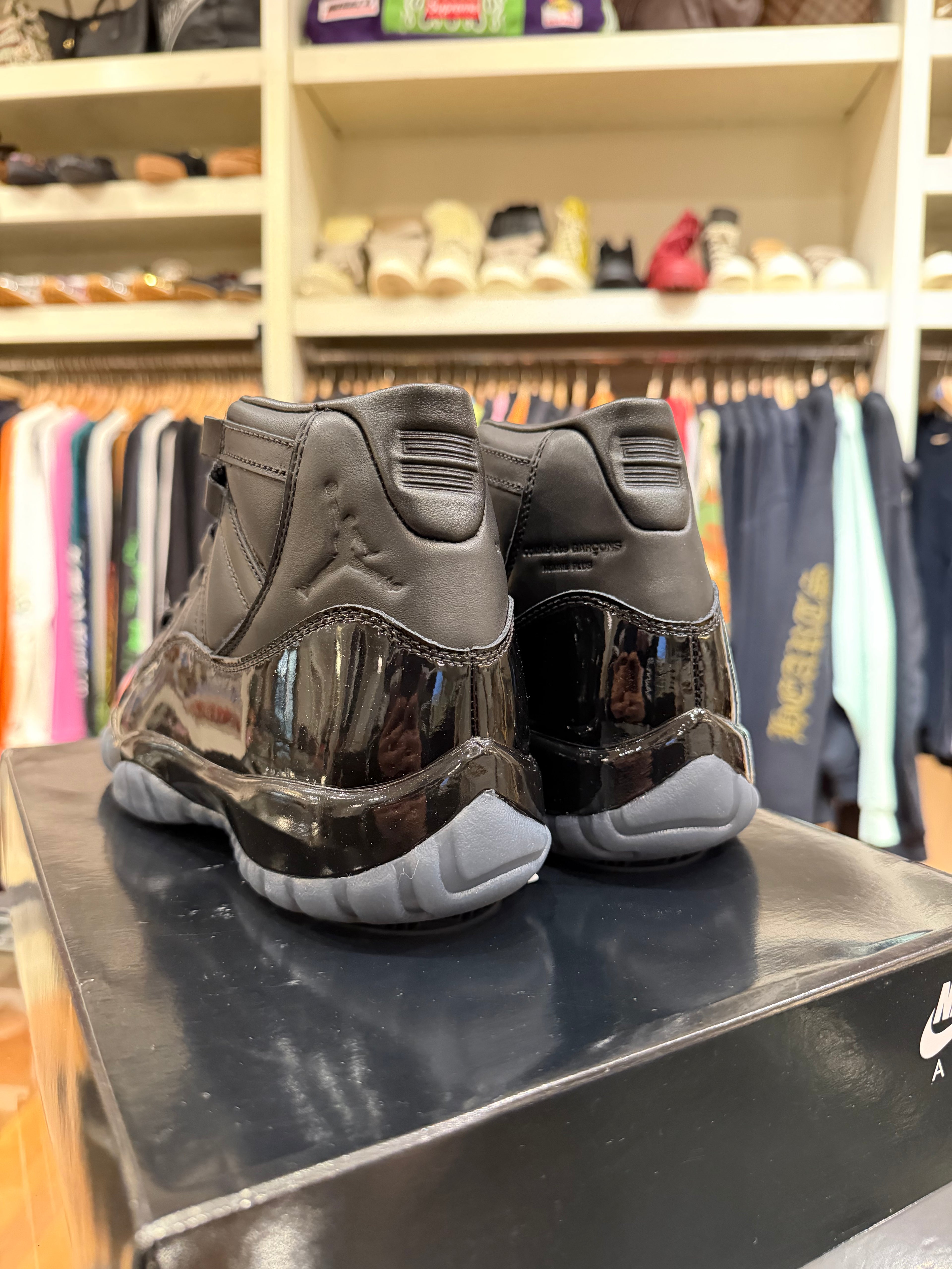 Jordan 11 Retro ‘Comme des Garçons Homme Plus-Black’