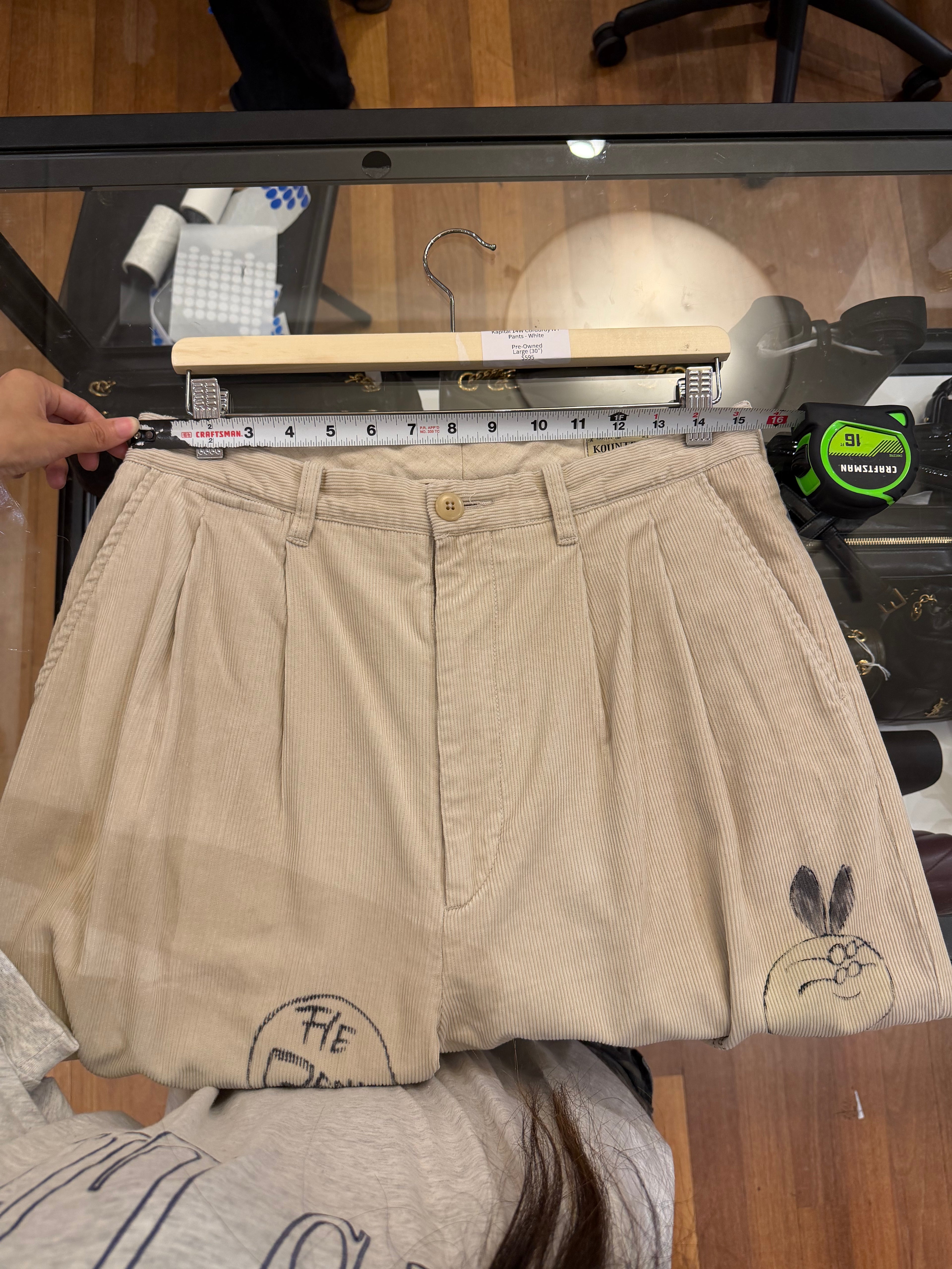 Kapital 14W corduroy ivy pants
