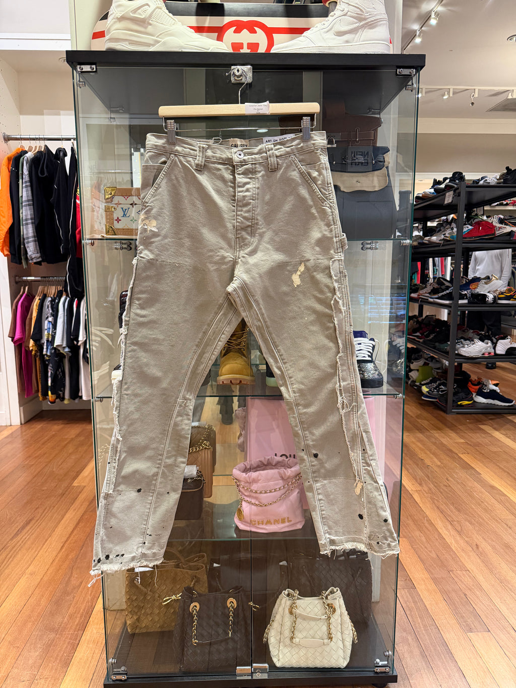 Gallery Dept. LA Flare Carpenter Jeans- Grey