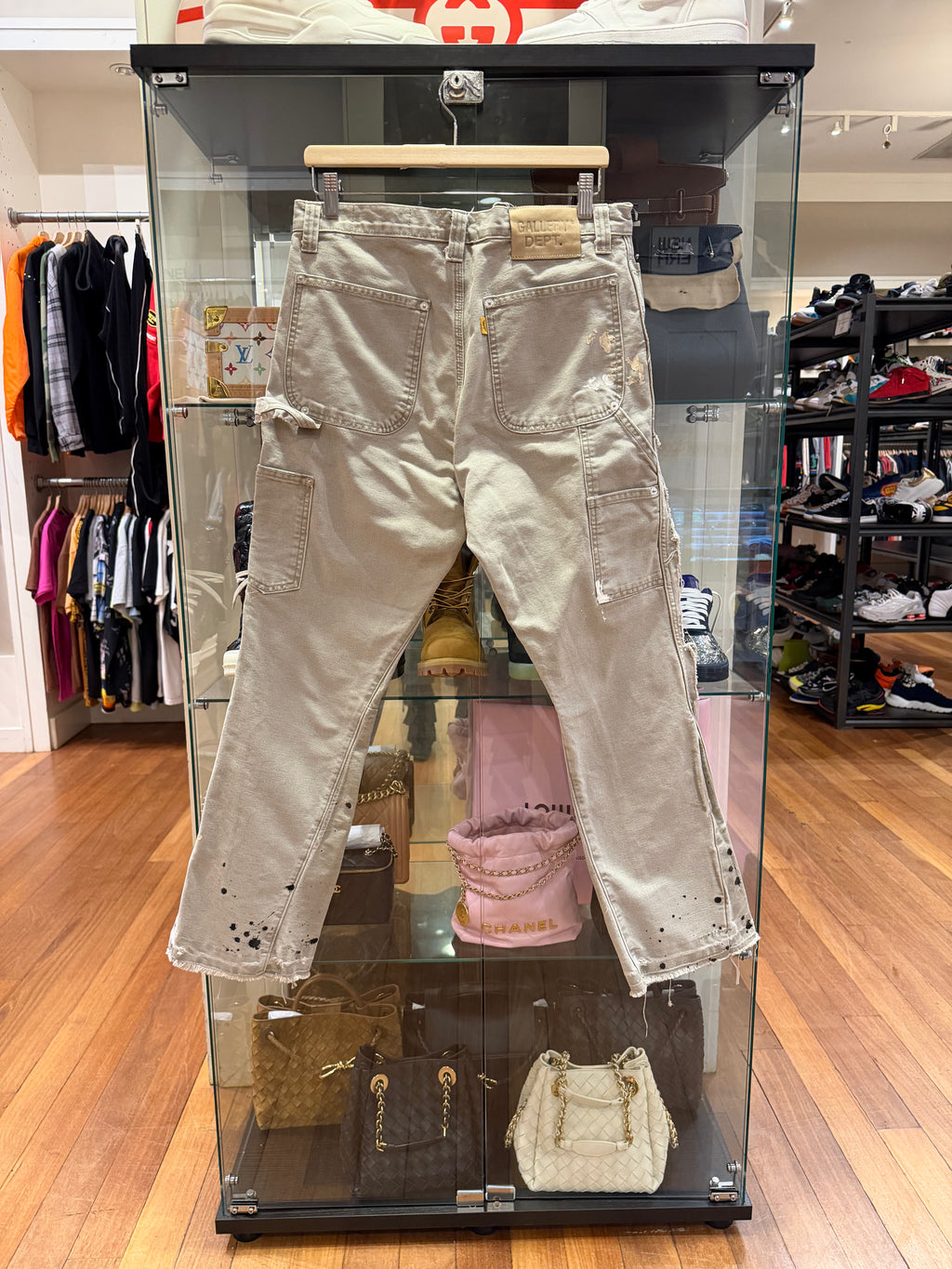 Gallery Dept. LA Flare Carpenter Jeans- Grey