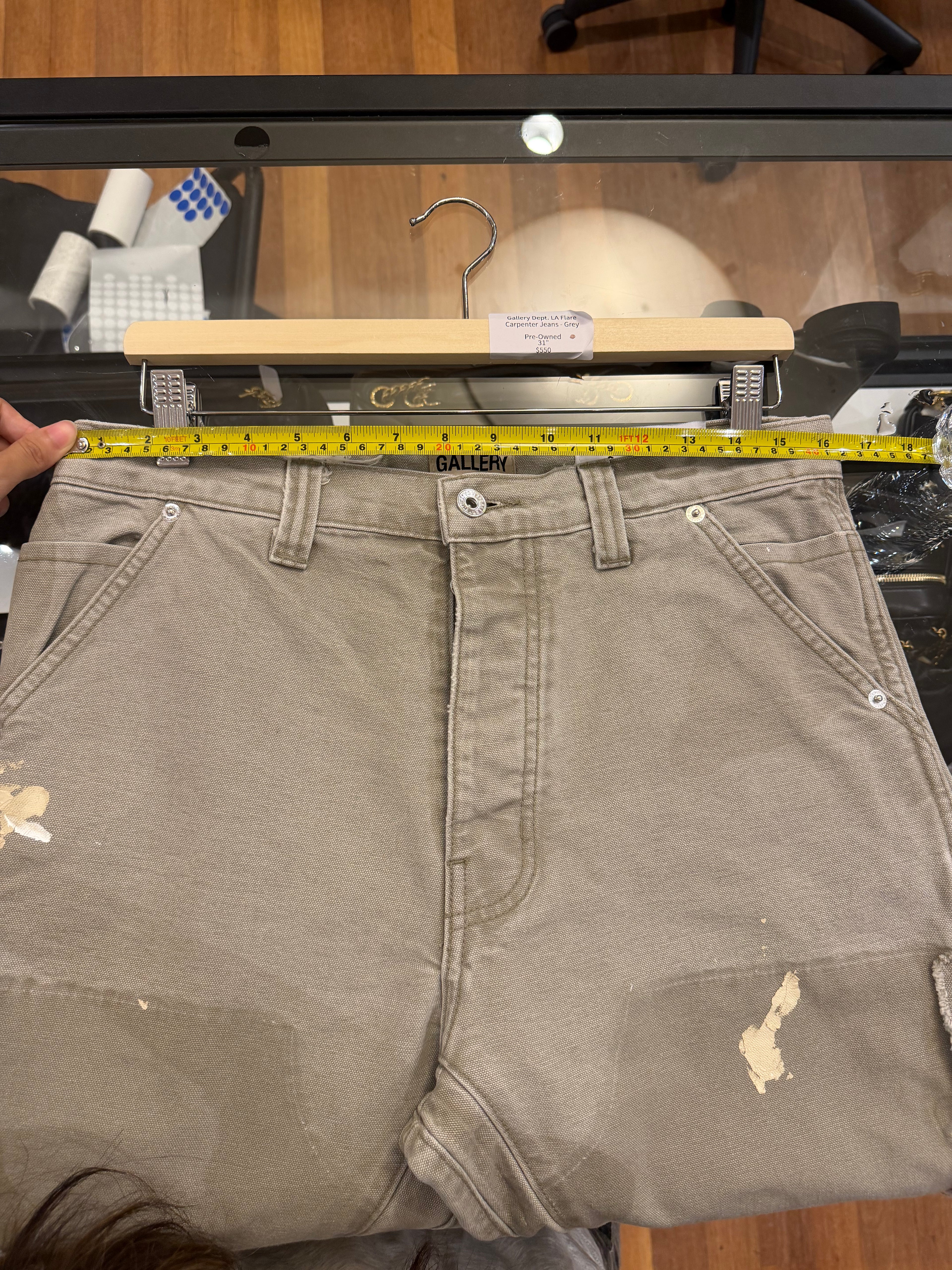 Gallery Dept. LA Flare Carpenter Jeans- Grey