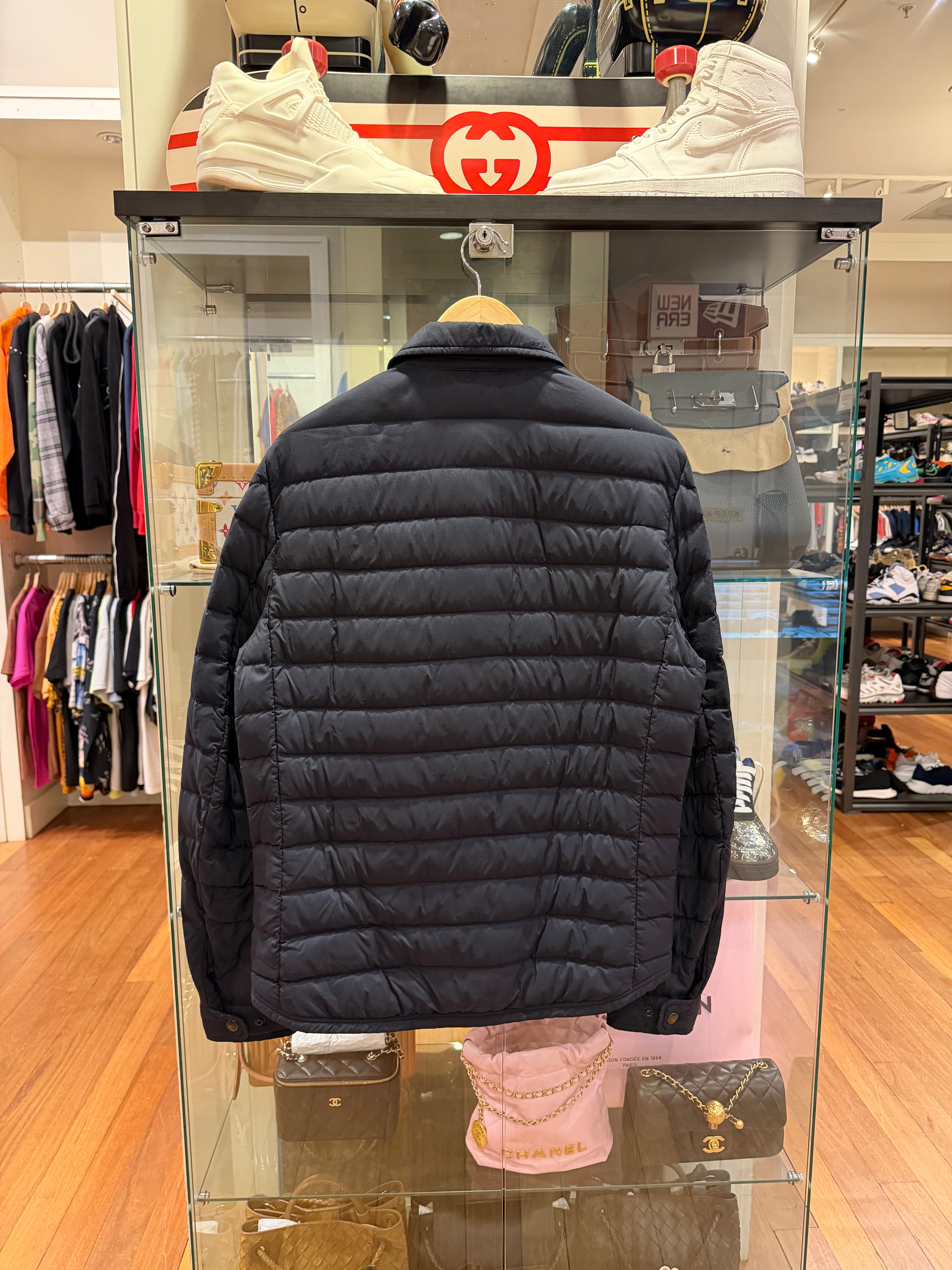 Moncler Longue Saison ‘Andy’ Light Jacket- Navy