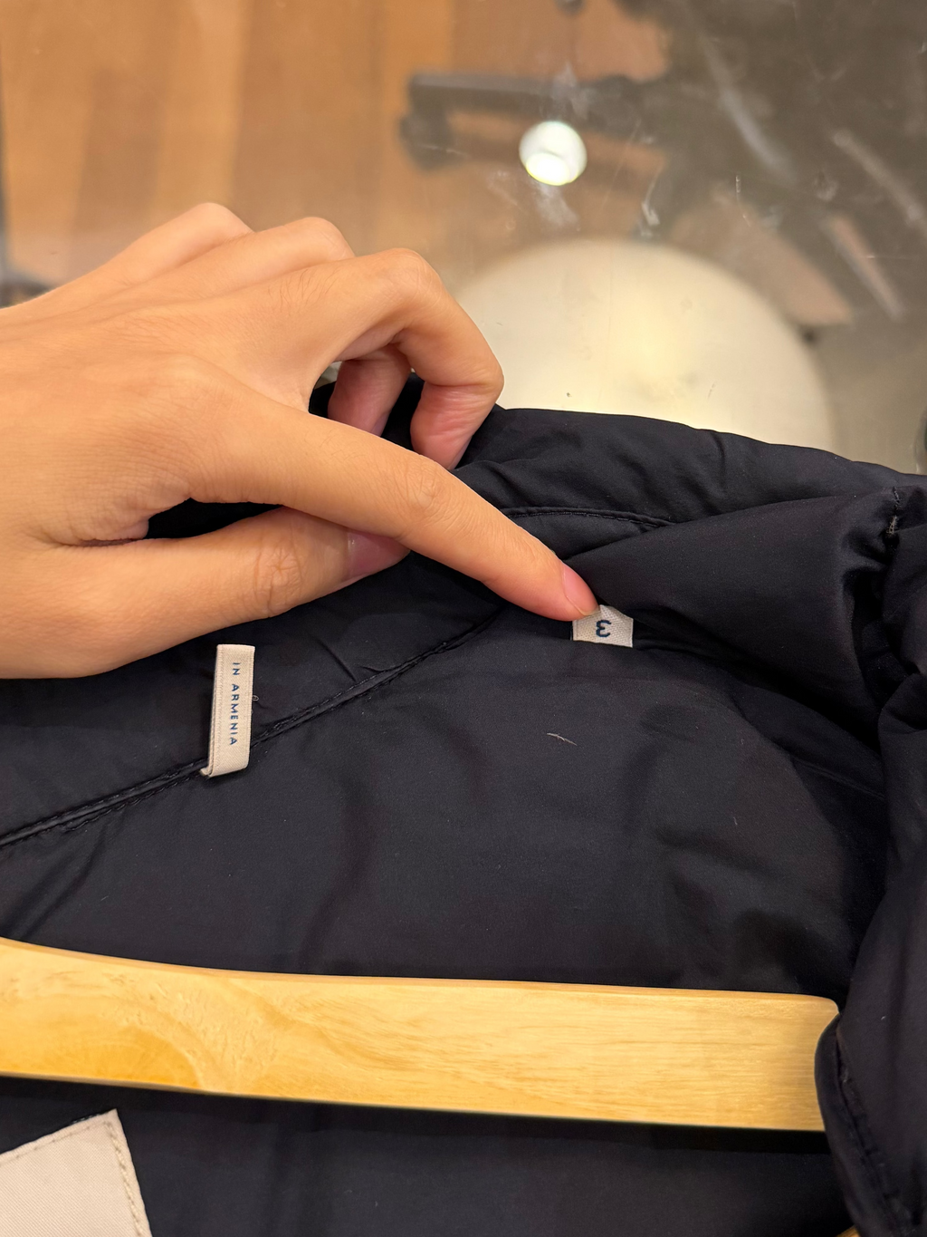 Moncler Longue Saison ‘Andy’ Light Jacket- Navy