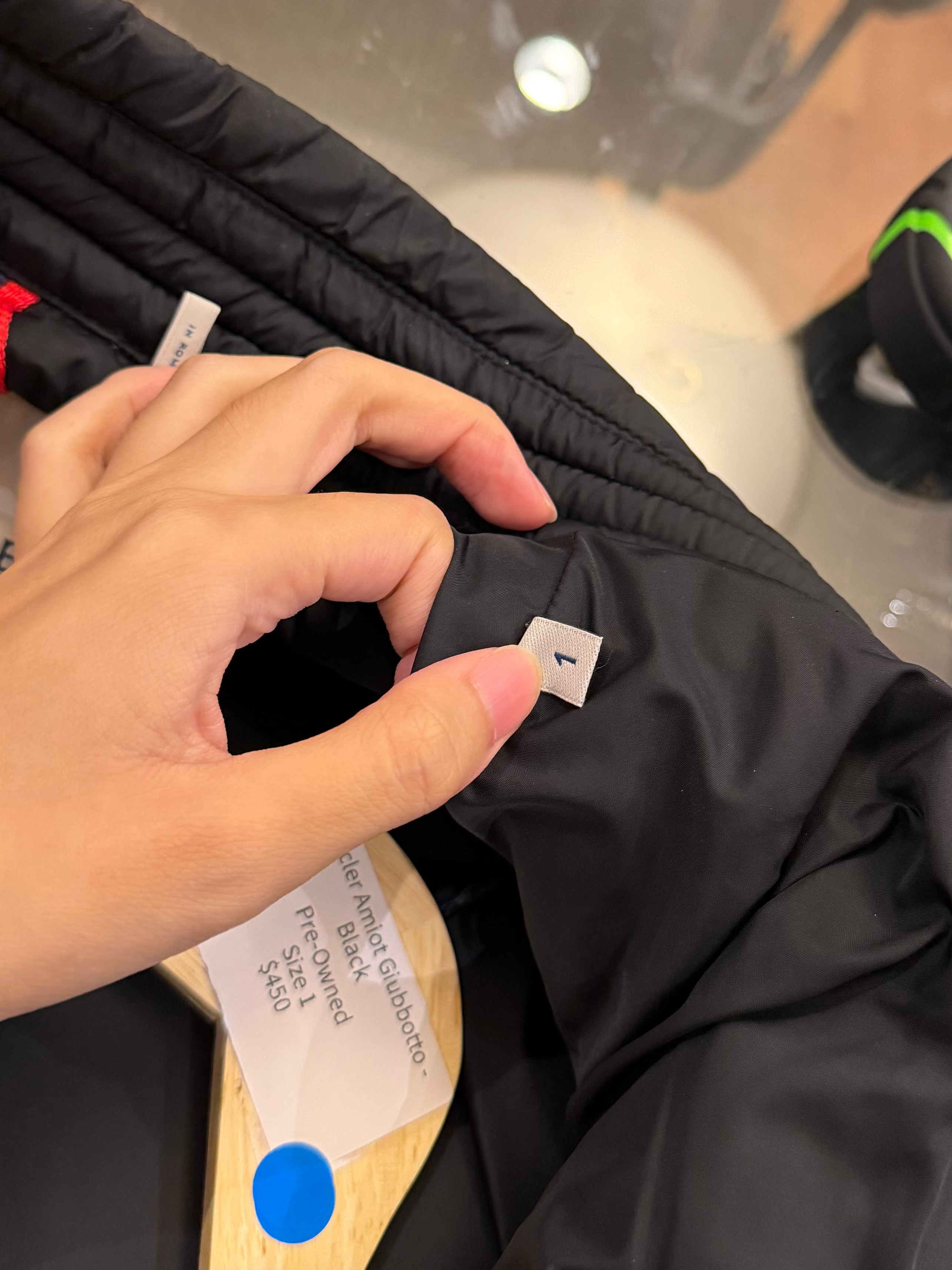 Moncler Amiri Giubbotto- Black