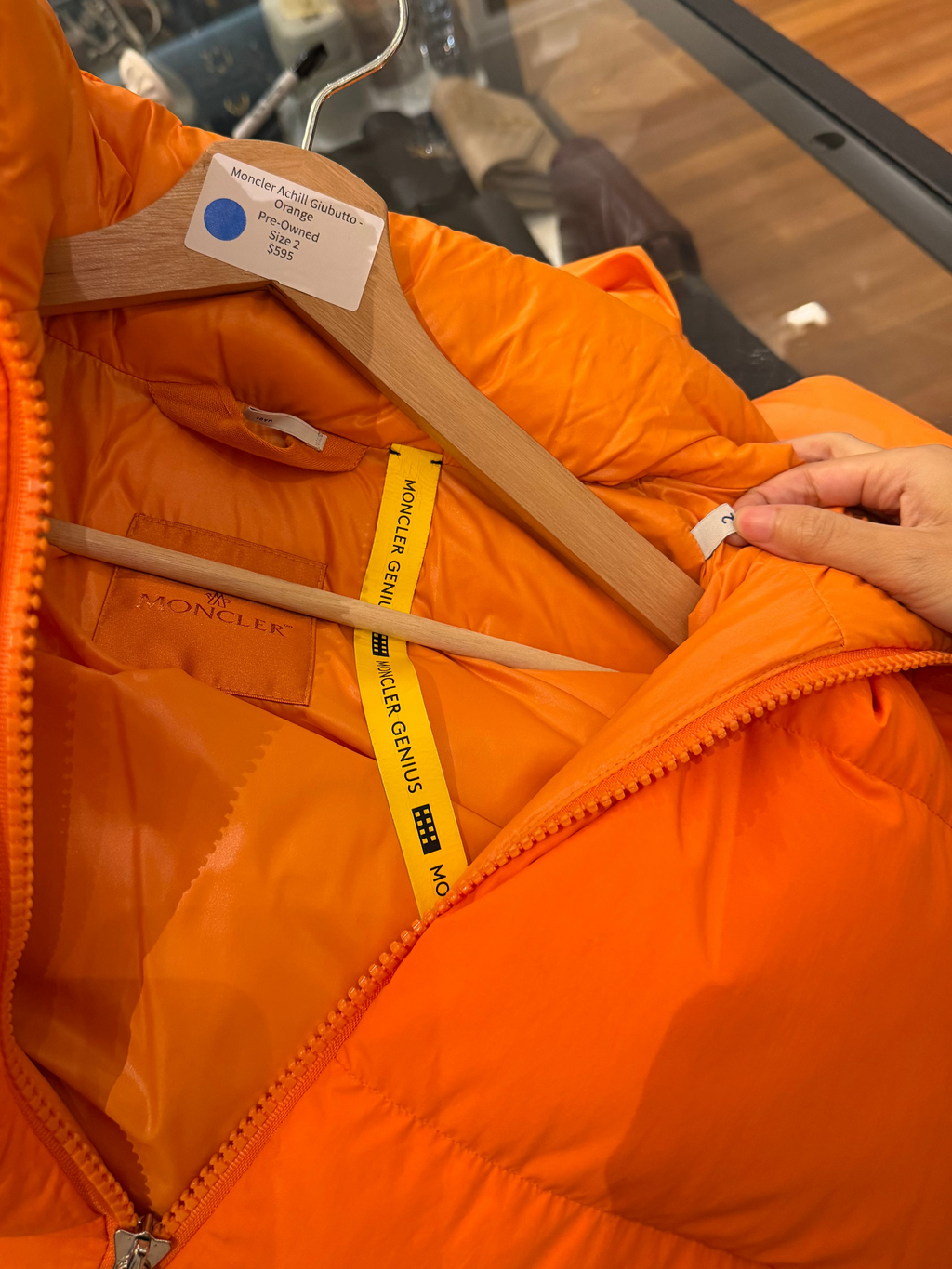 Moncler Achill Giubutto - Orange
