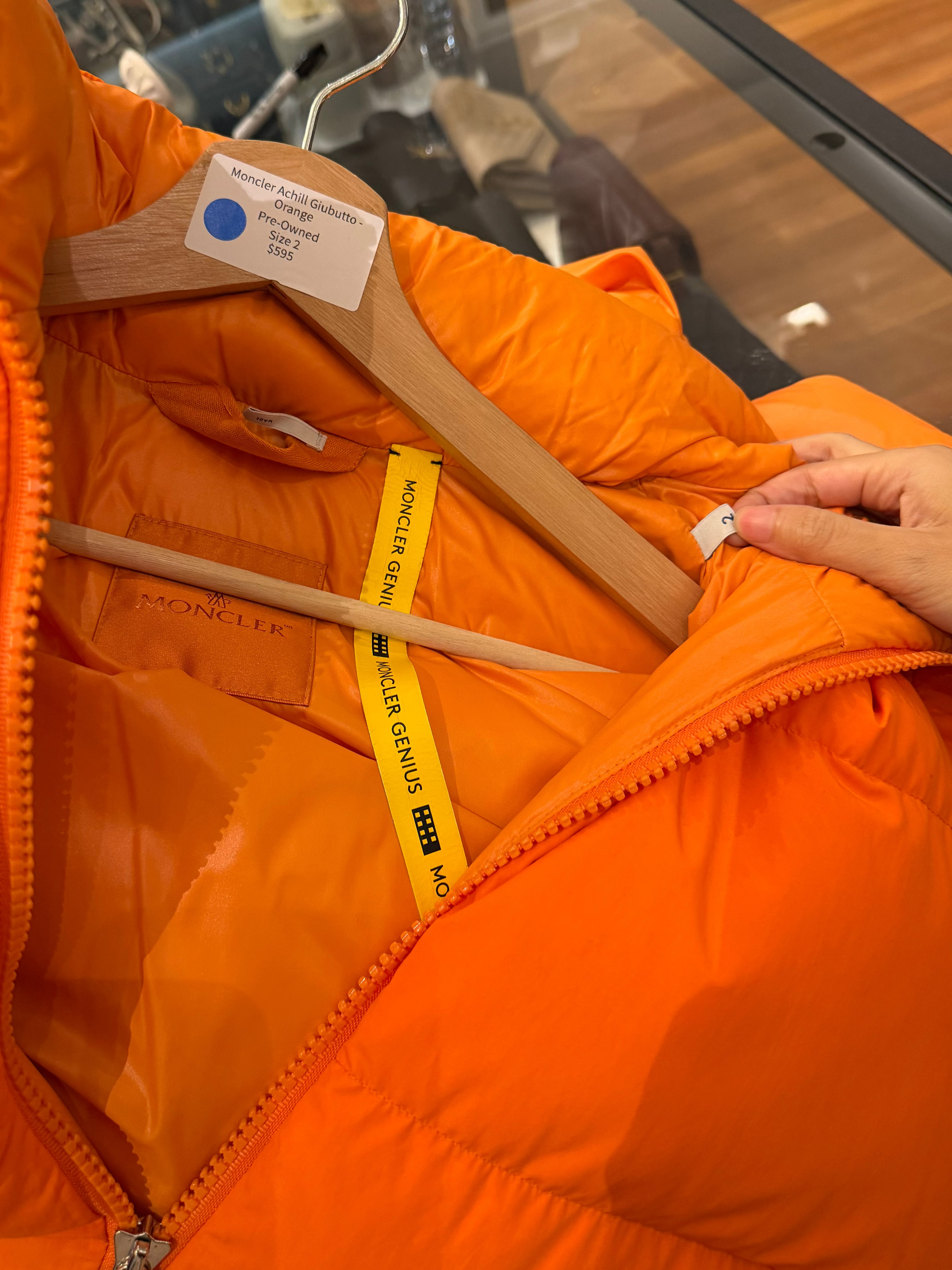 Moncler Achill Giubutto - Orange